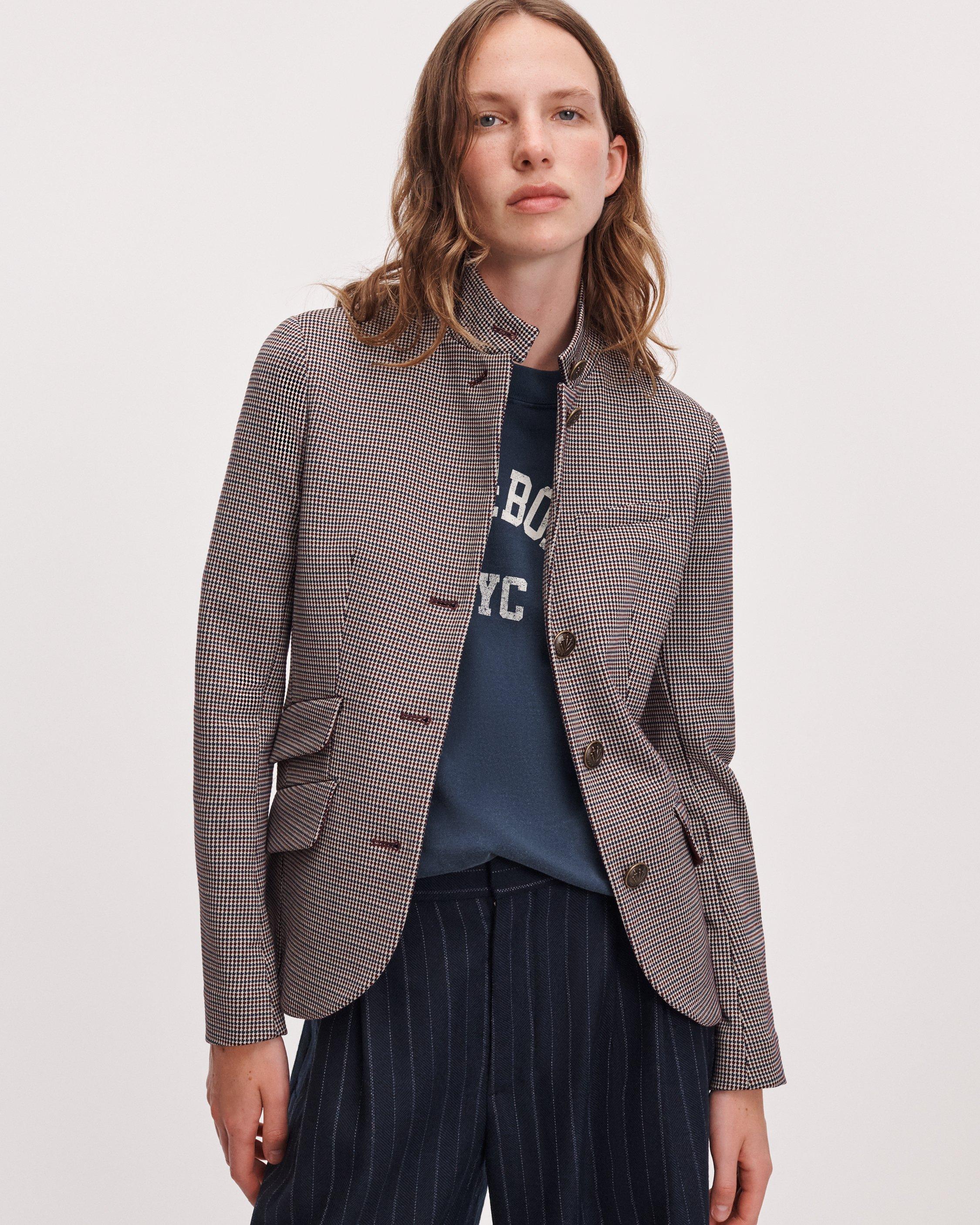 Slade Refine Knit Jacquard Blazer image number 1
