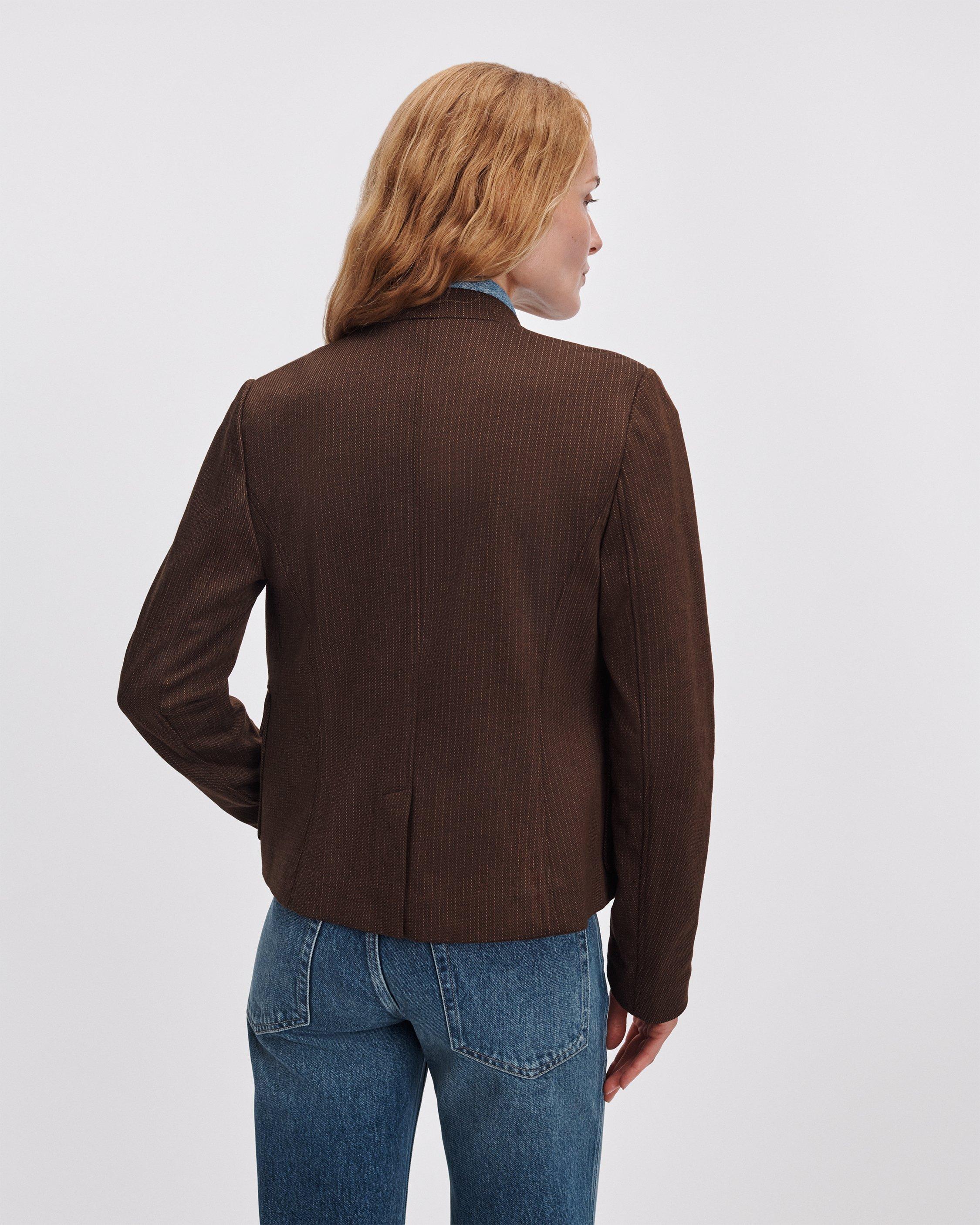 Mercer Refine Knit Jacquard Blazer image number 5