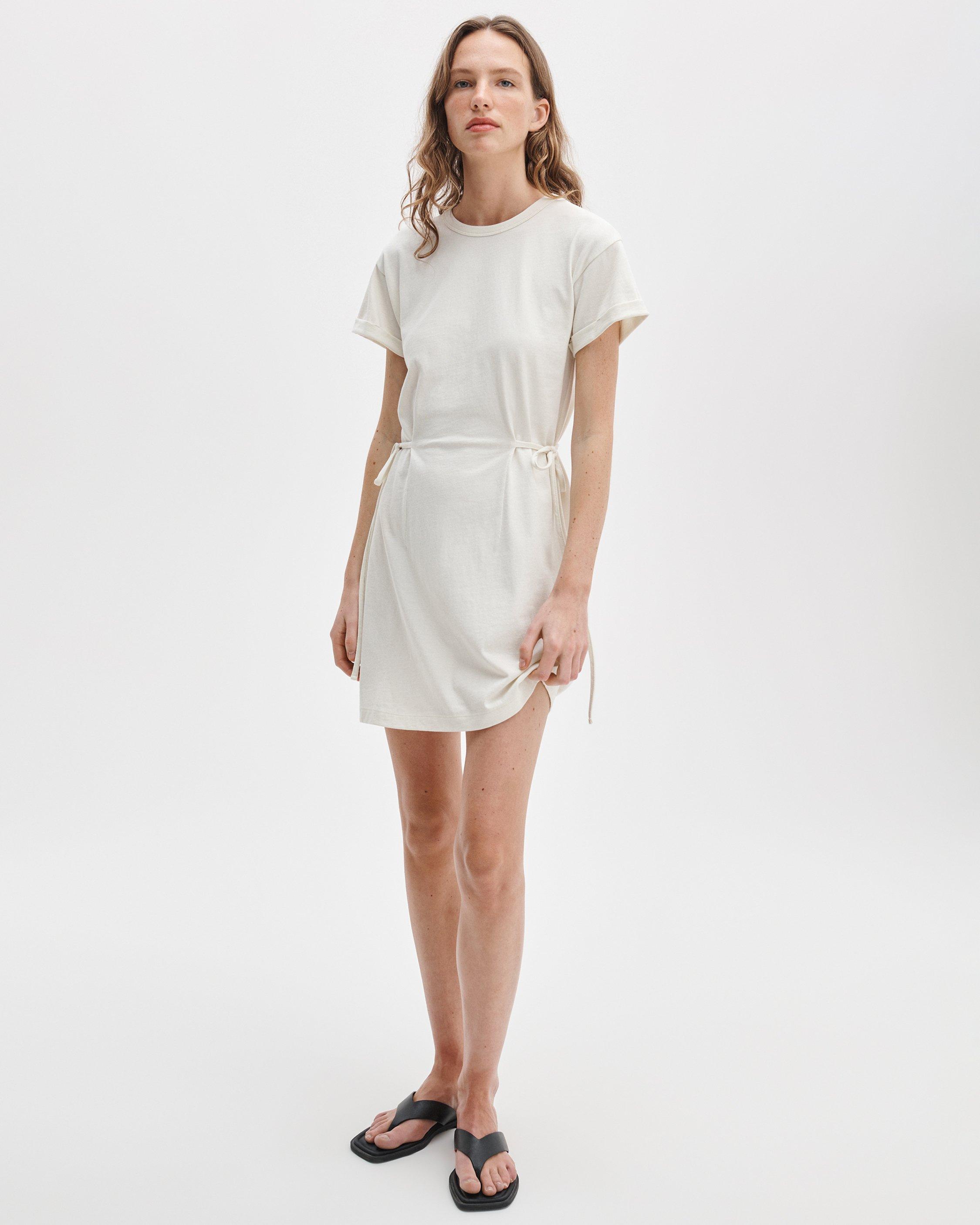 Mica Cotton Tie Tee Dress image number 4