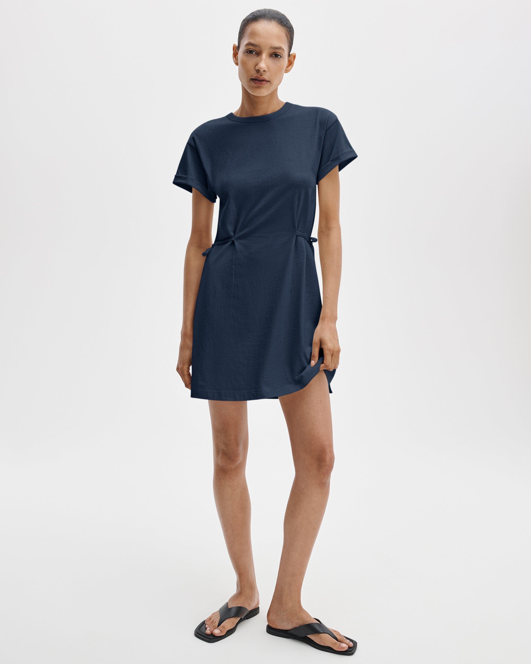 Mica Cotton Tie Tee Dress image number 4