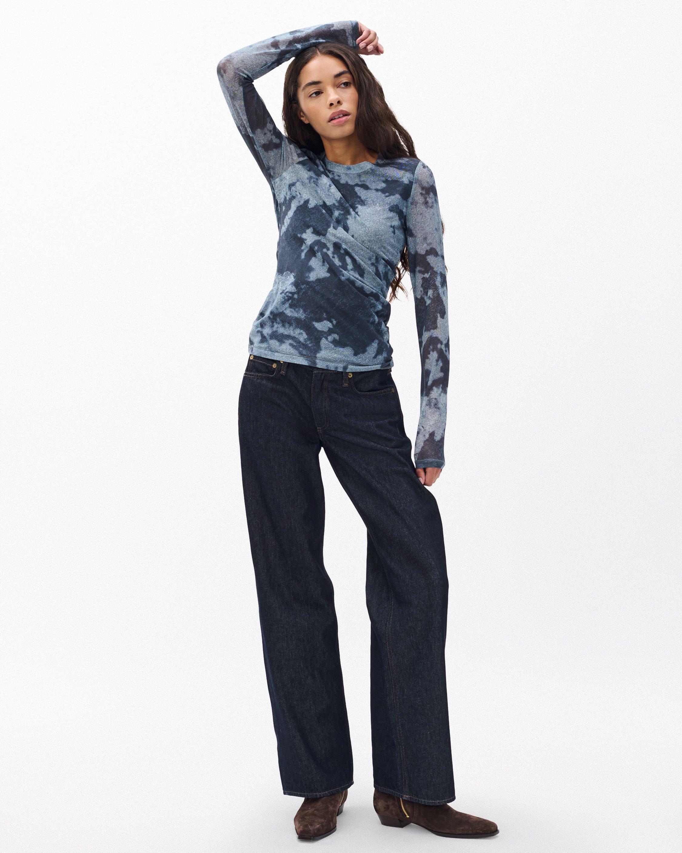 Yana Stretch Mesh Tee - image 3