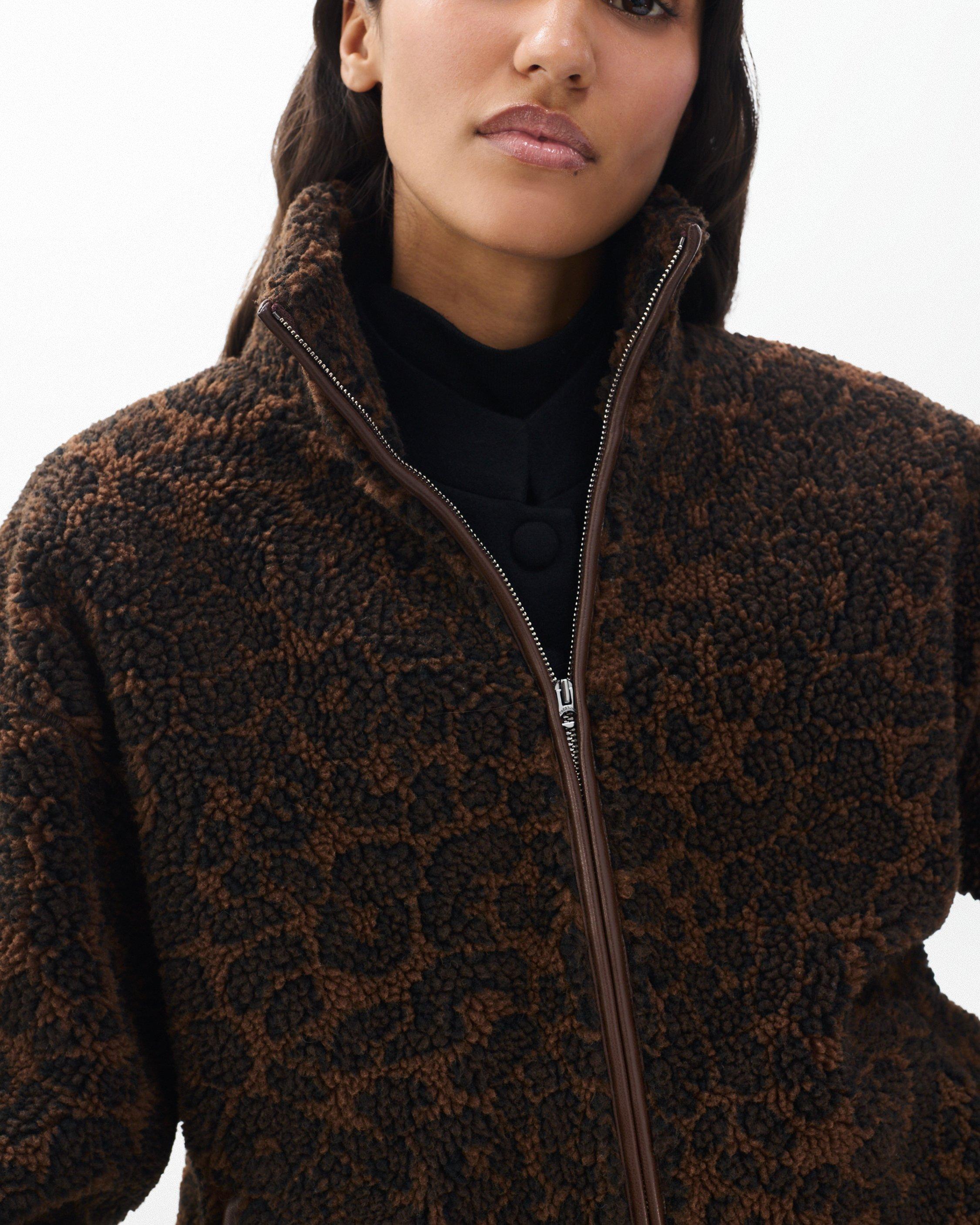 Sun Leopard Sherpa Jacket - image 4