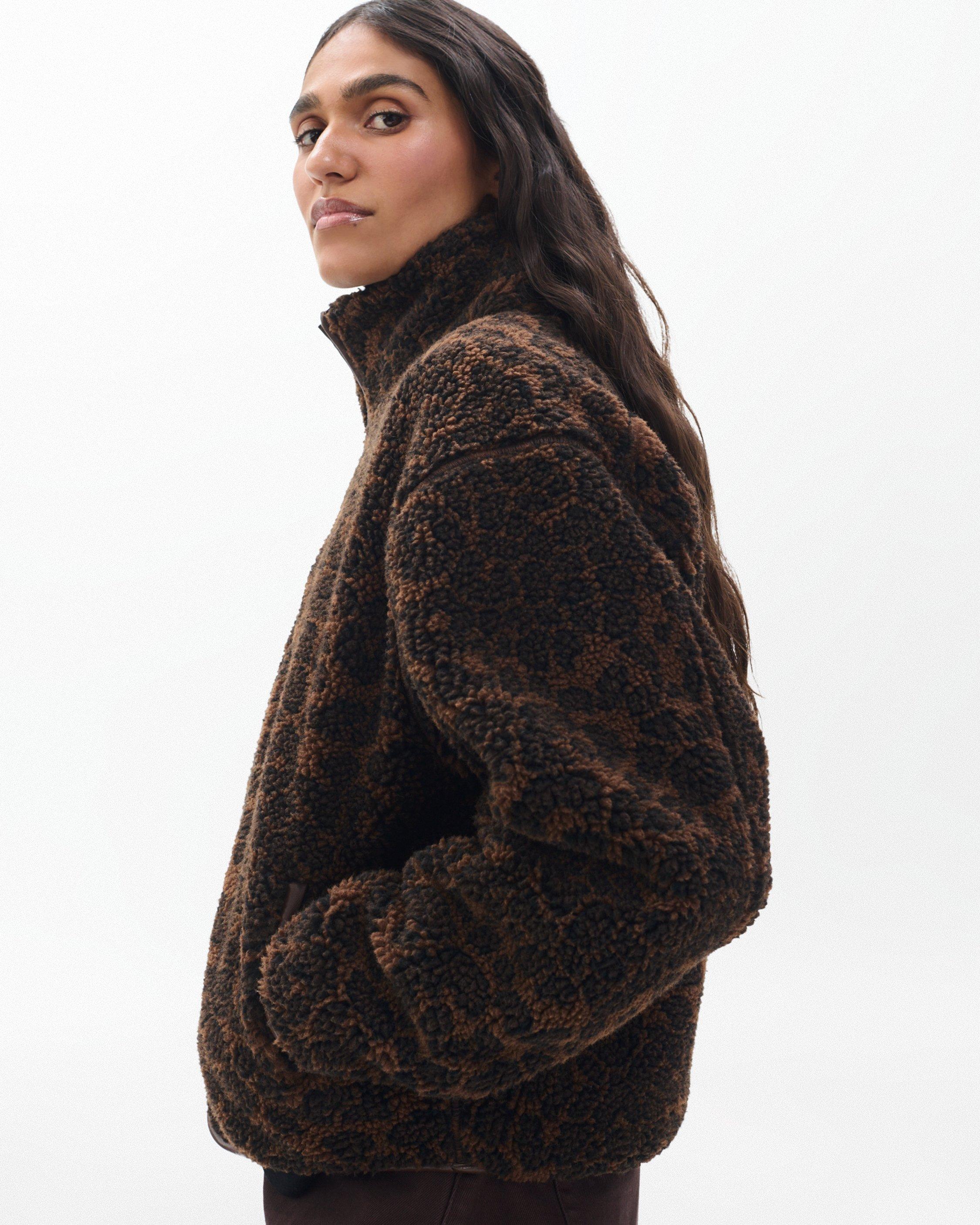 Sun Leopard Sherpa Jacket - image 5