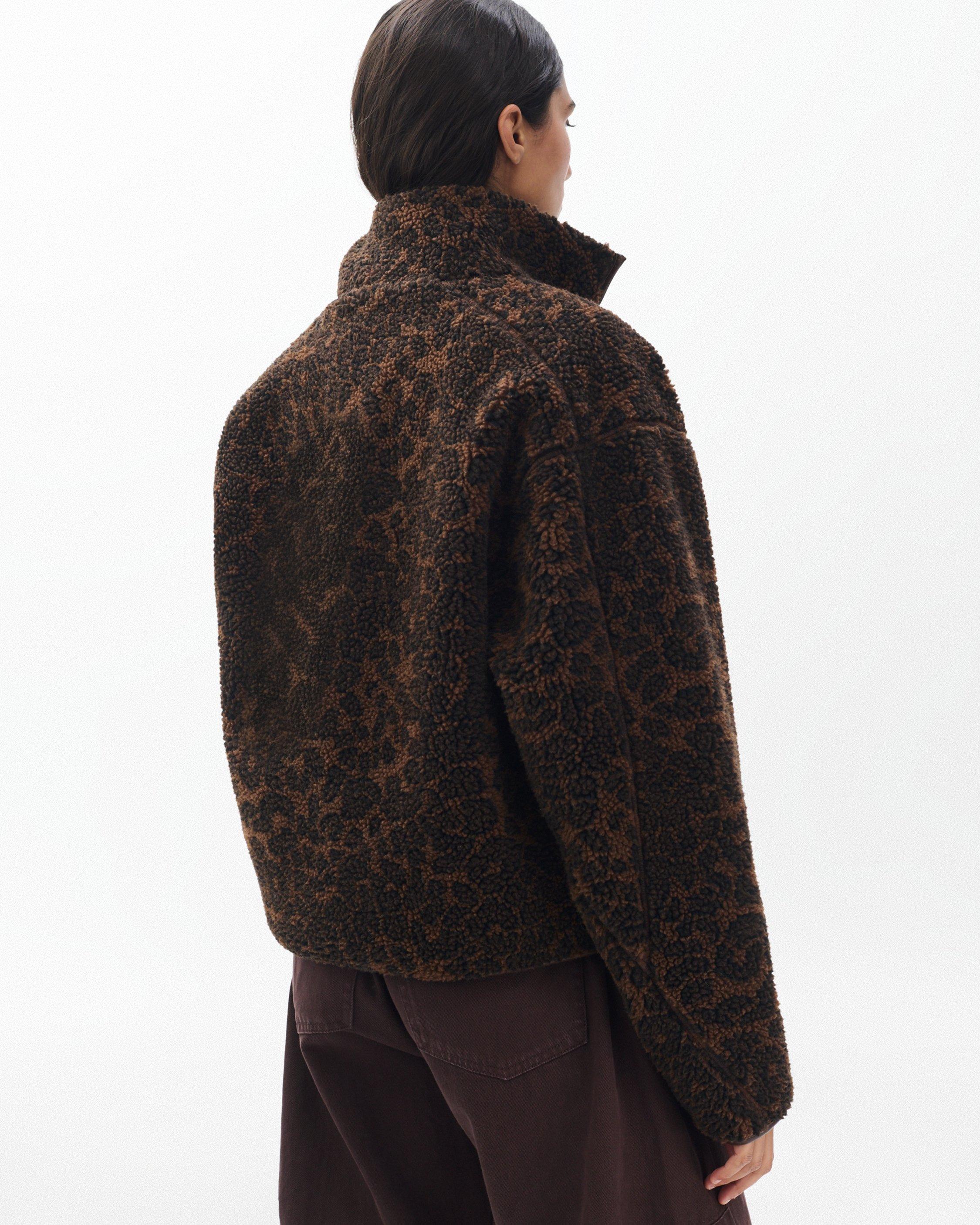 Sun Leopard Sherpa Jacket image number 6