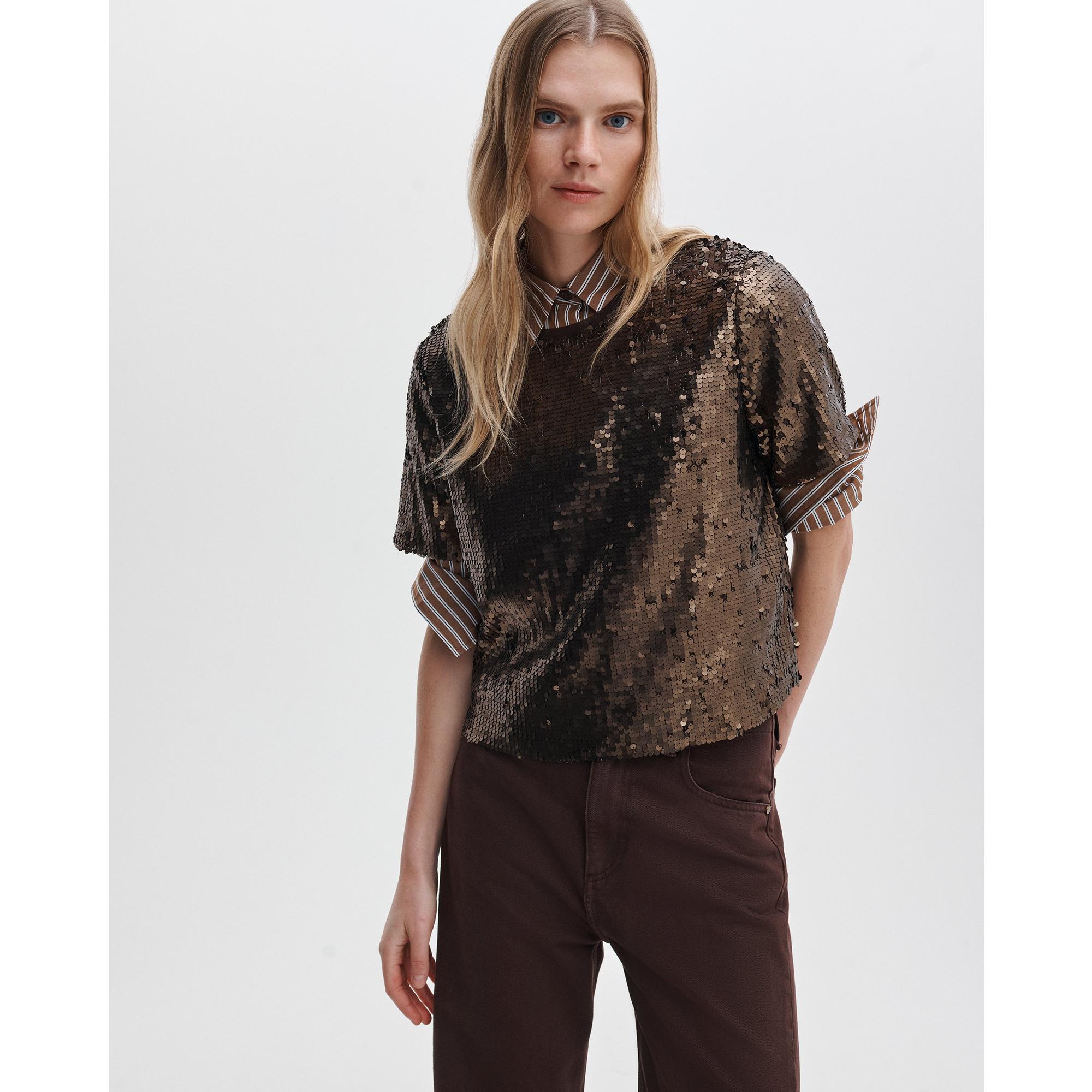 Lucy Sequined Tee