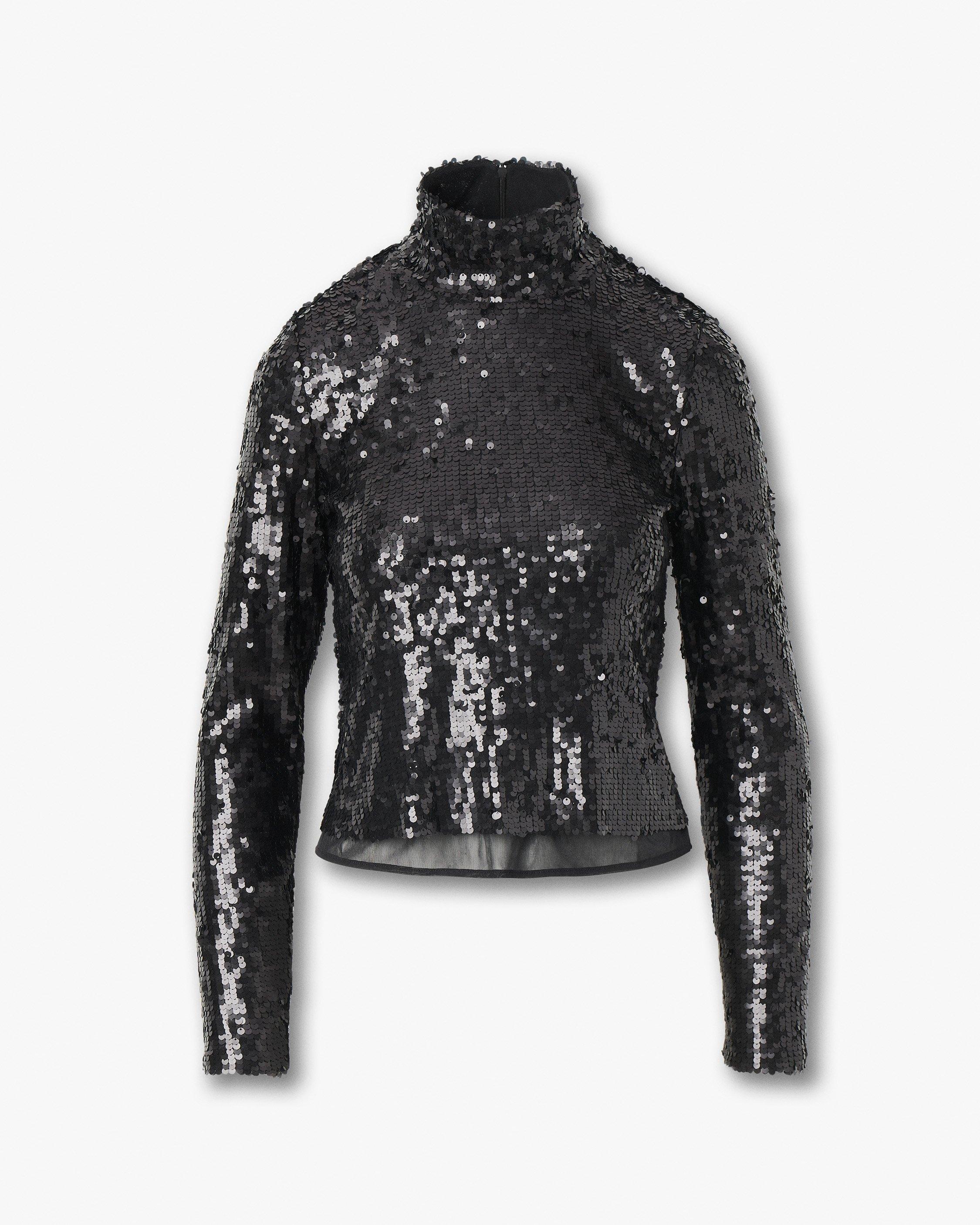 Lucy Sequined Turtleneck - image 2