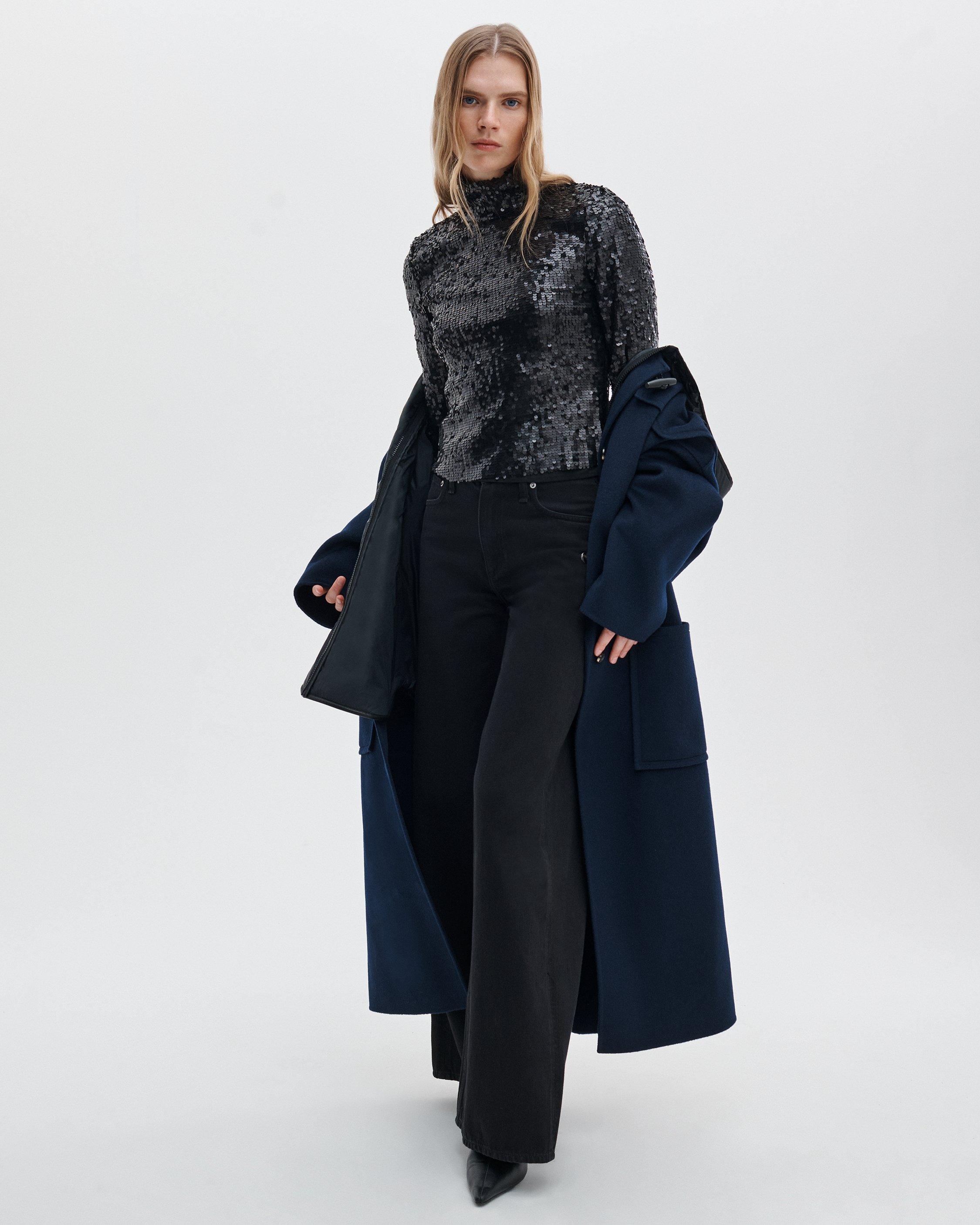 Lucy Sequined Turtleneck - image 3