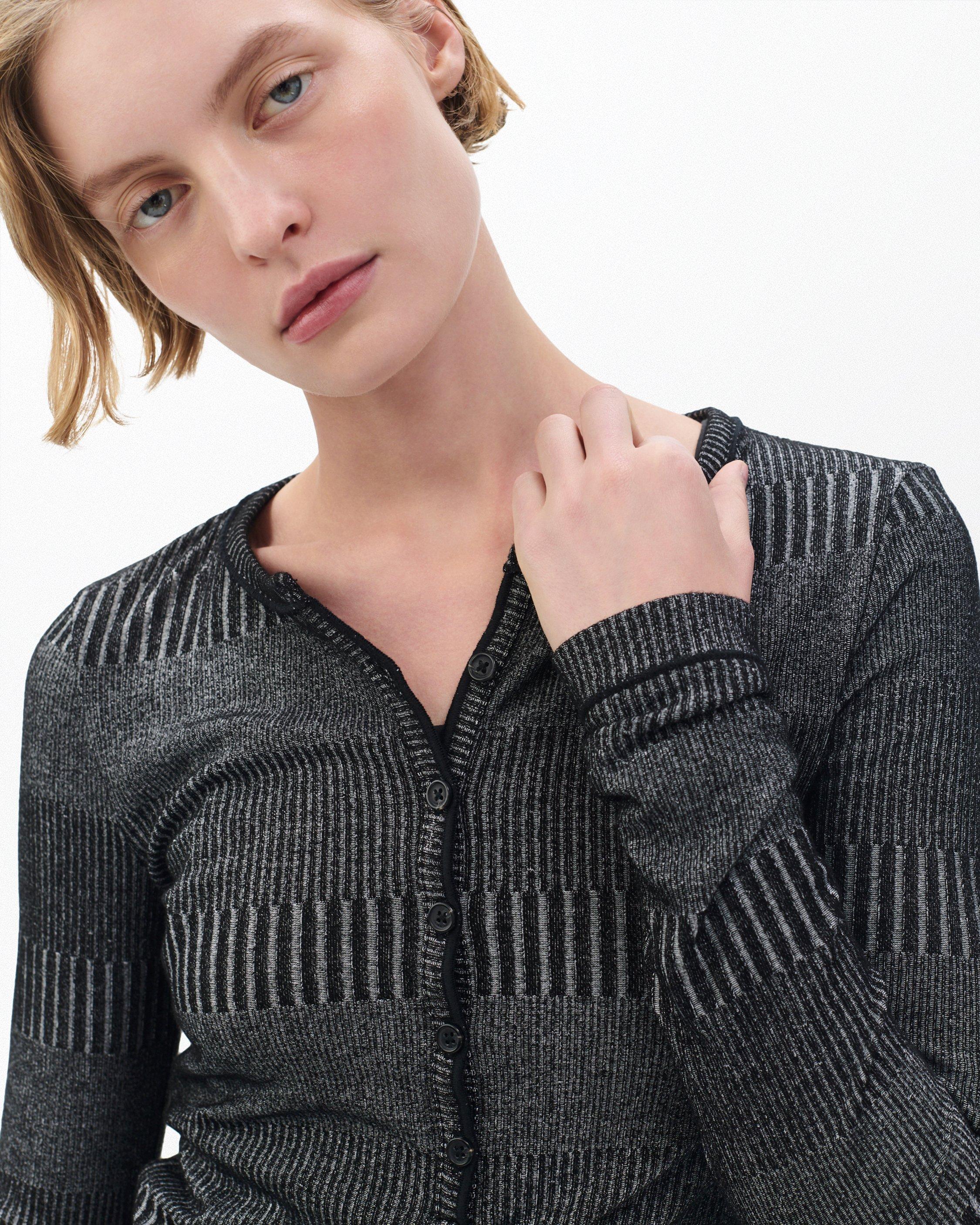 The Knit Striped Ribbed Henley - image 4