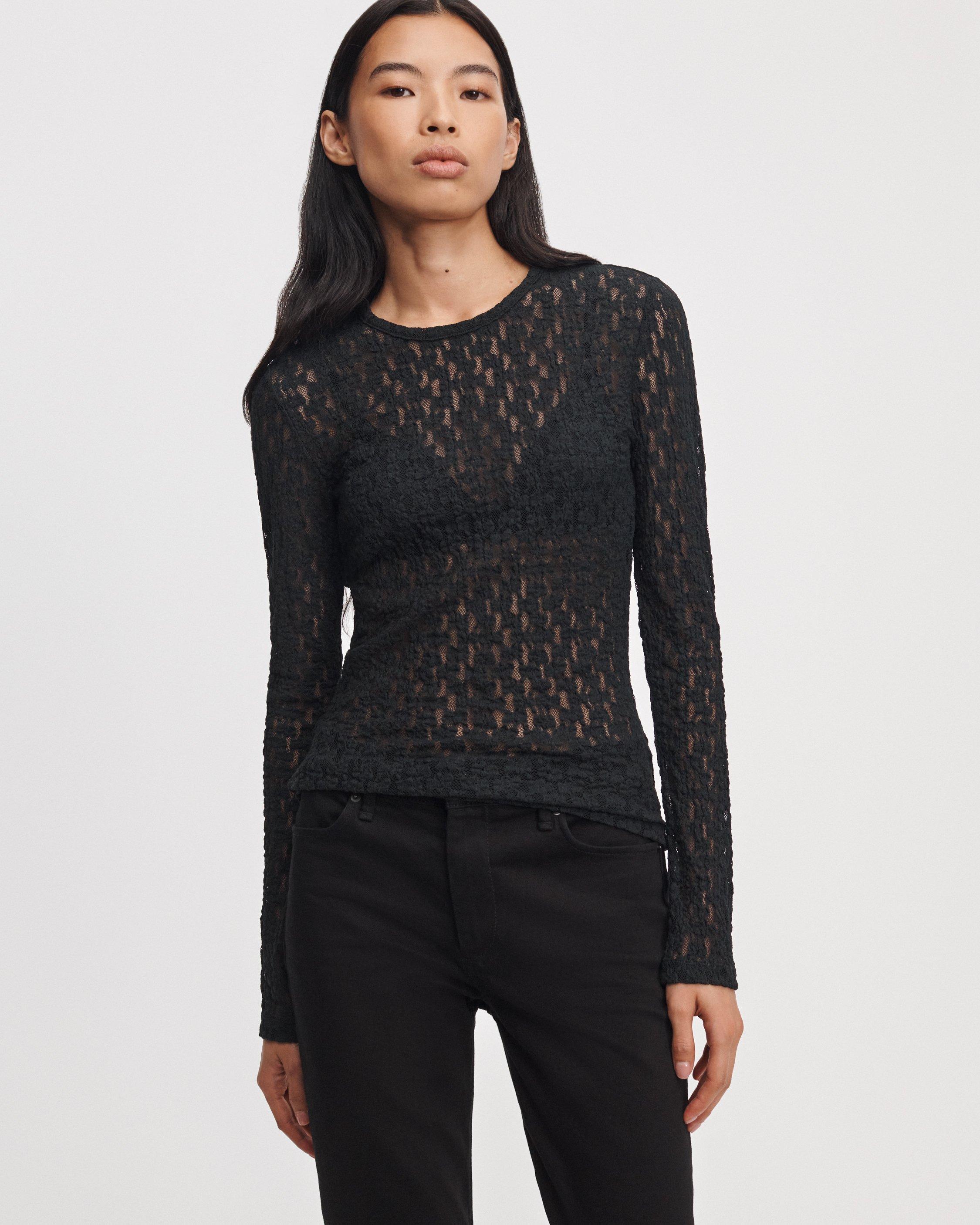 Bardot Lace Top image number 1