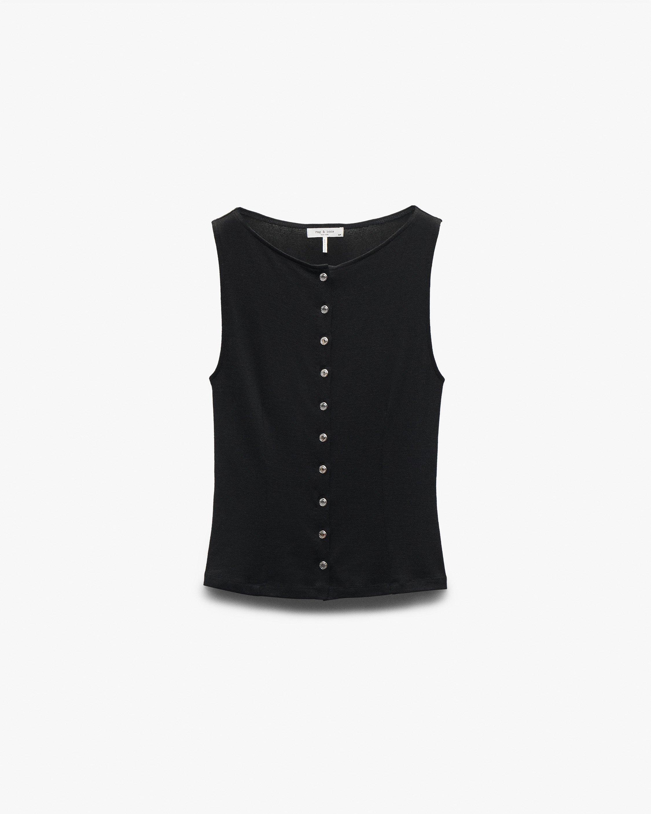 The Knit Boatneck Vest image number 2