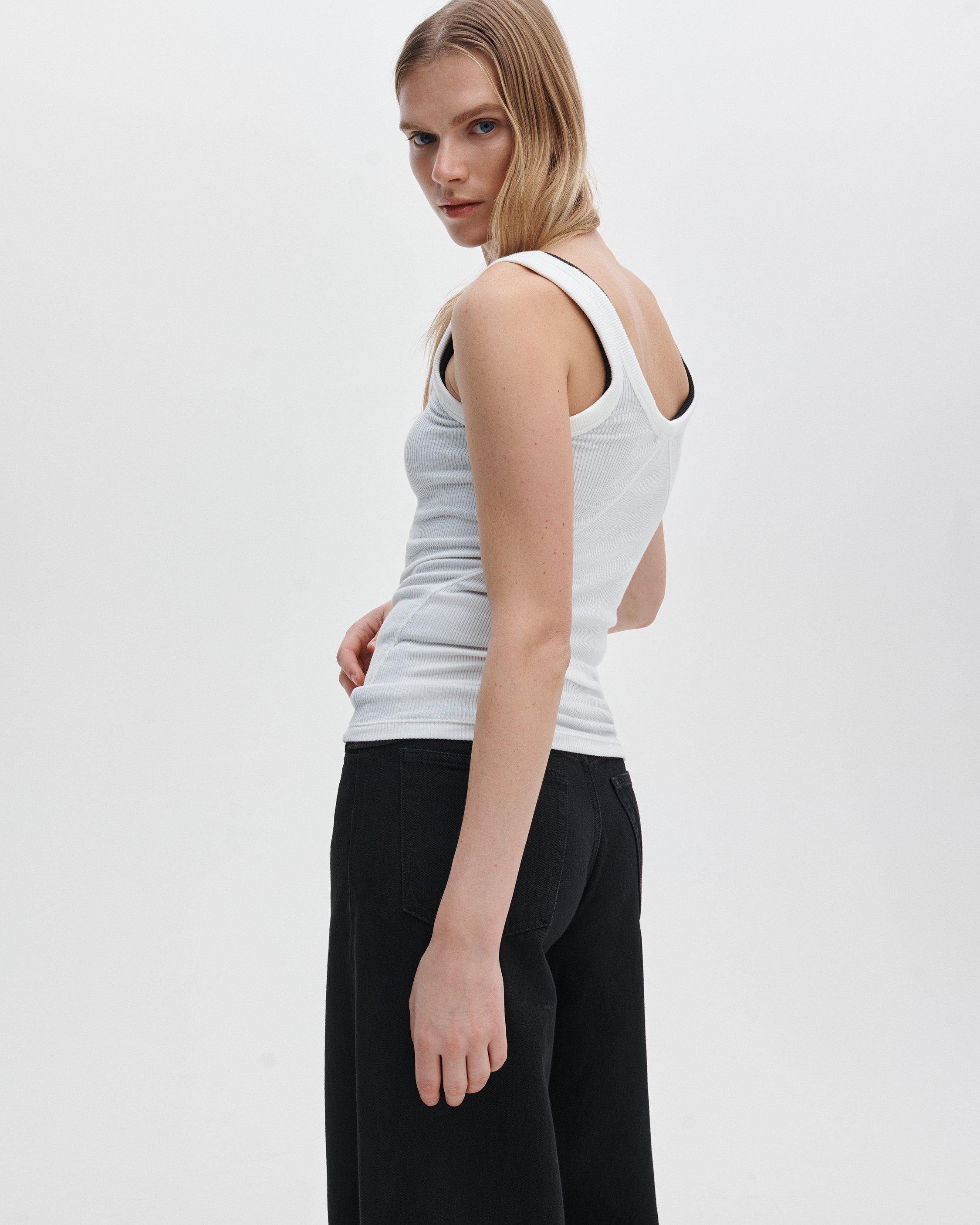 The Essential Ribbed U-Neck Tank - image 5