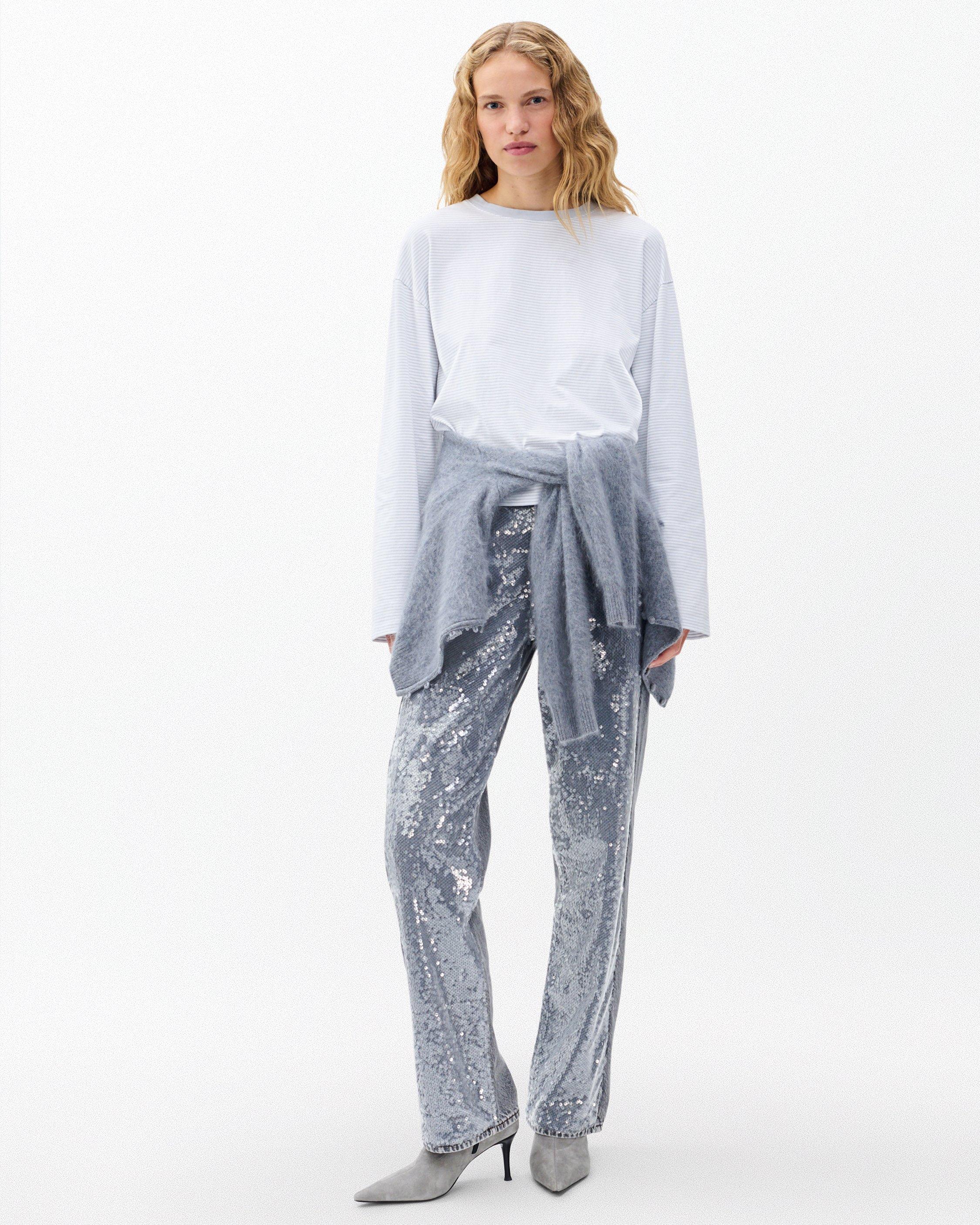 Kelly Boxy Striped Long-Sleeve Tee - image 3