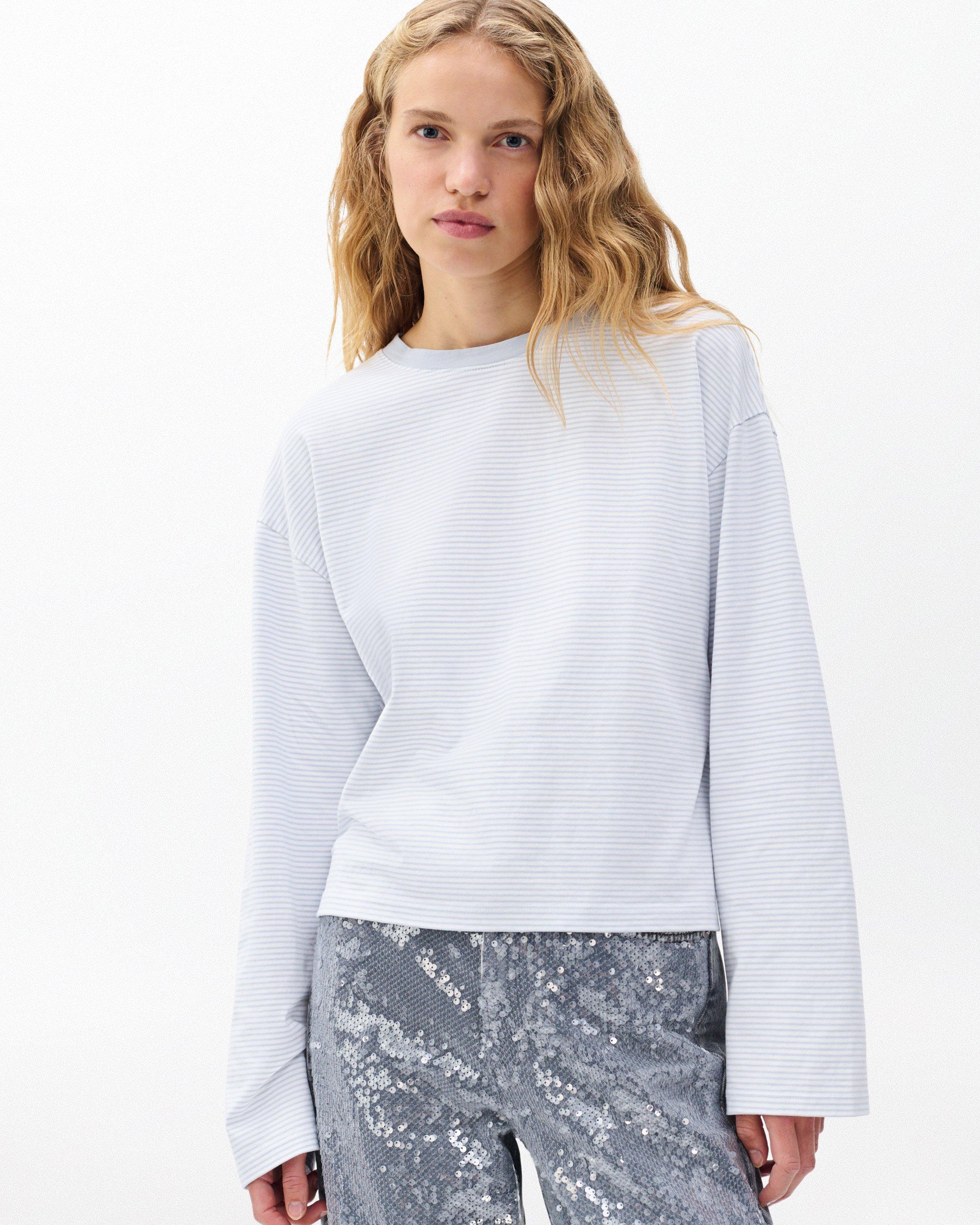 Kelly Boxy Striped Long-Sleeve Tee - image 5