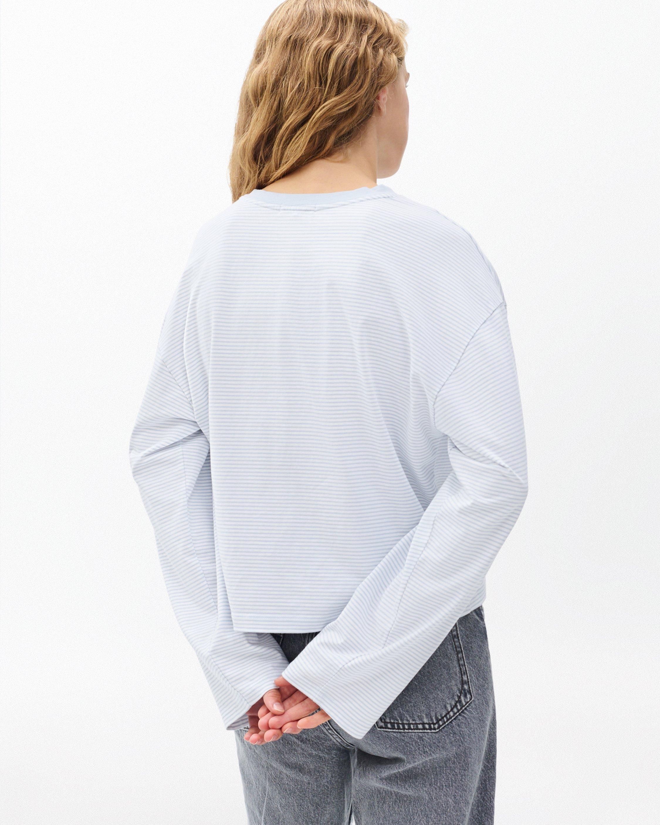 Kelly Boxy Striped Long-Sleeve Tee image number 6