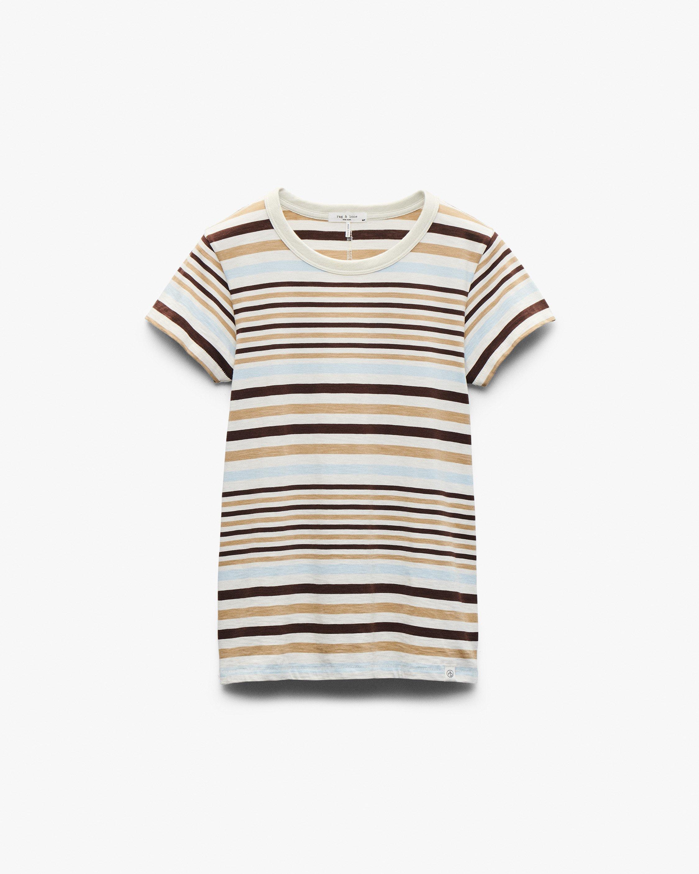 The Slub Striped Tee image number 2