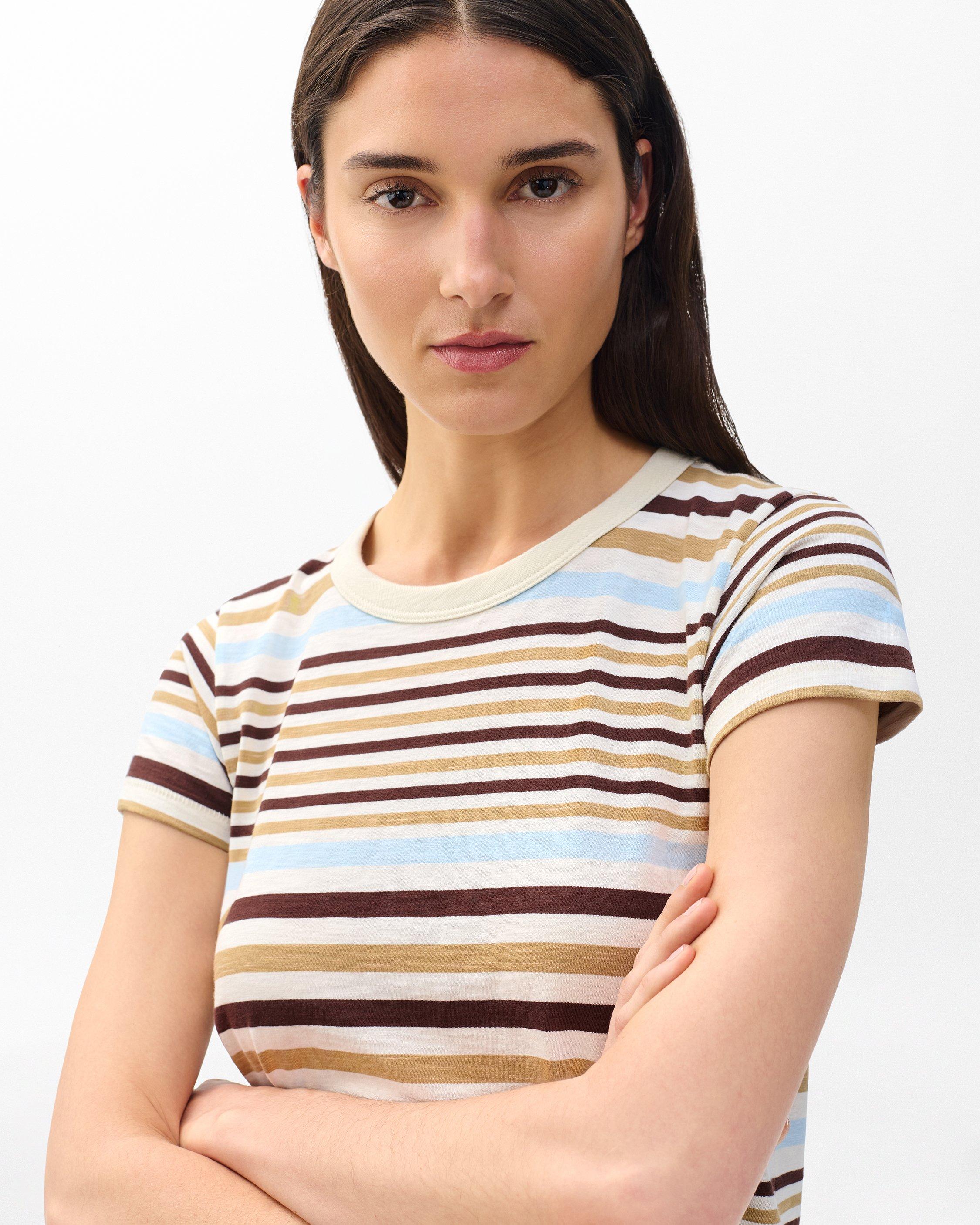 The Slub Striped Tee - image 4