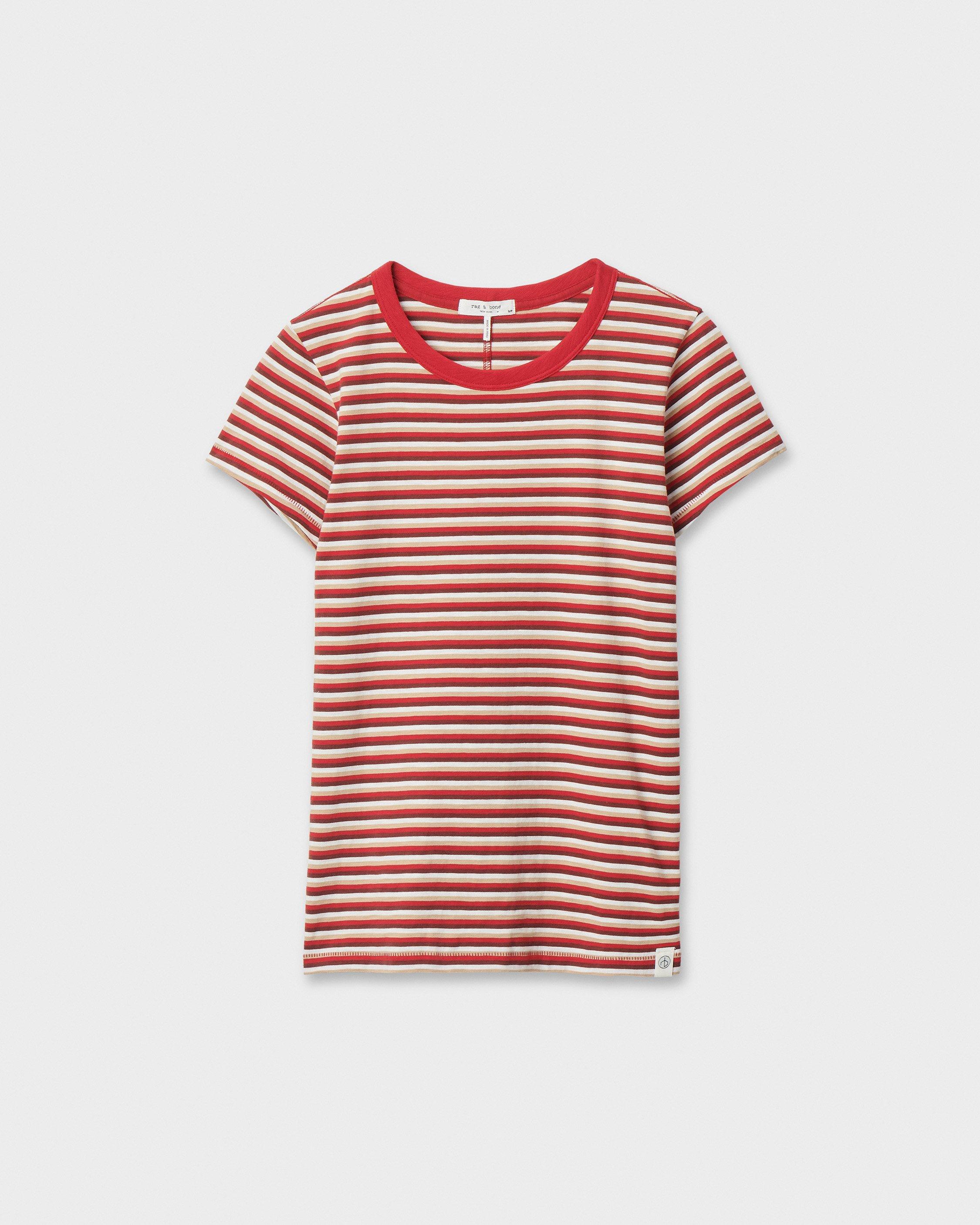 The Slub Striped Tee image number 2
