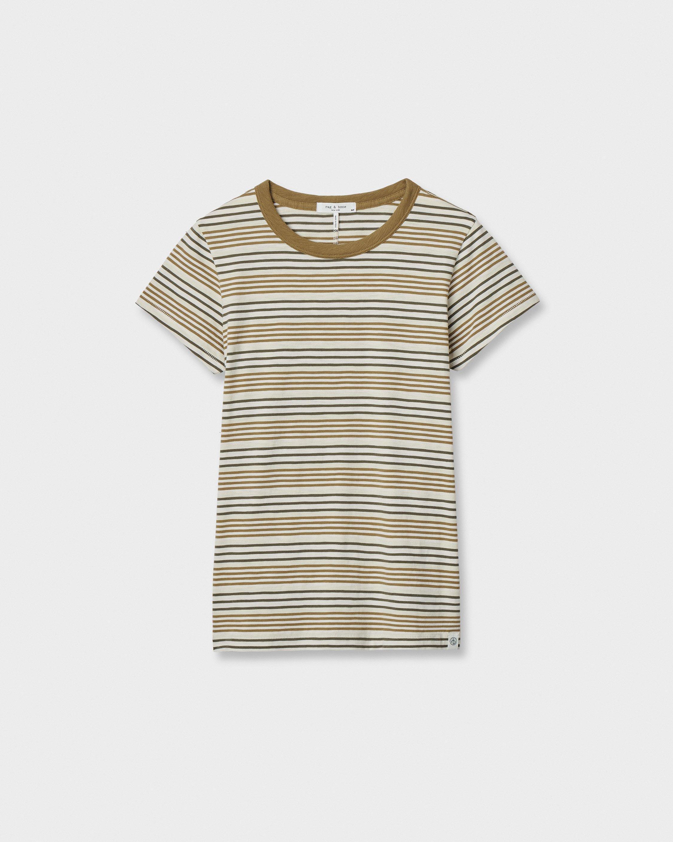 The Slub Striped Tee image number 2