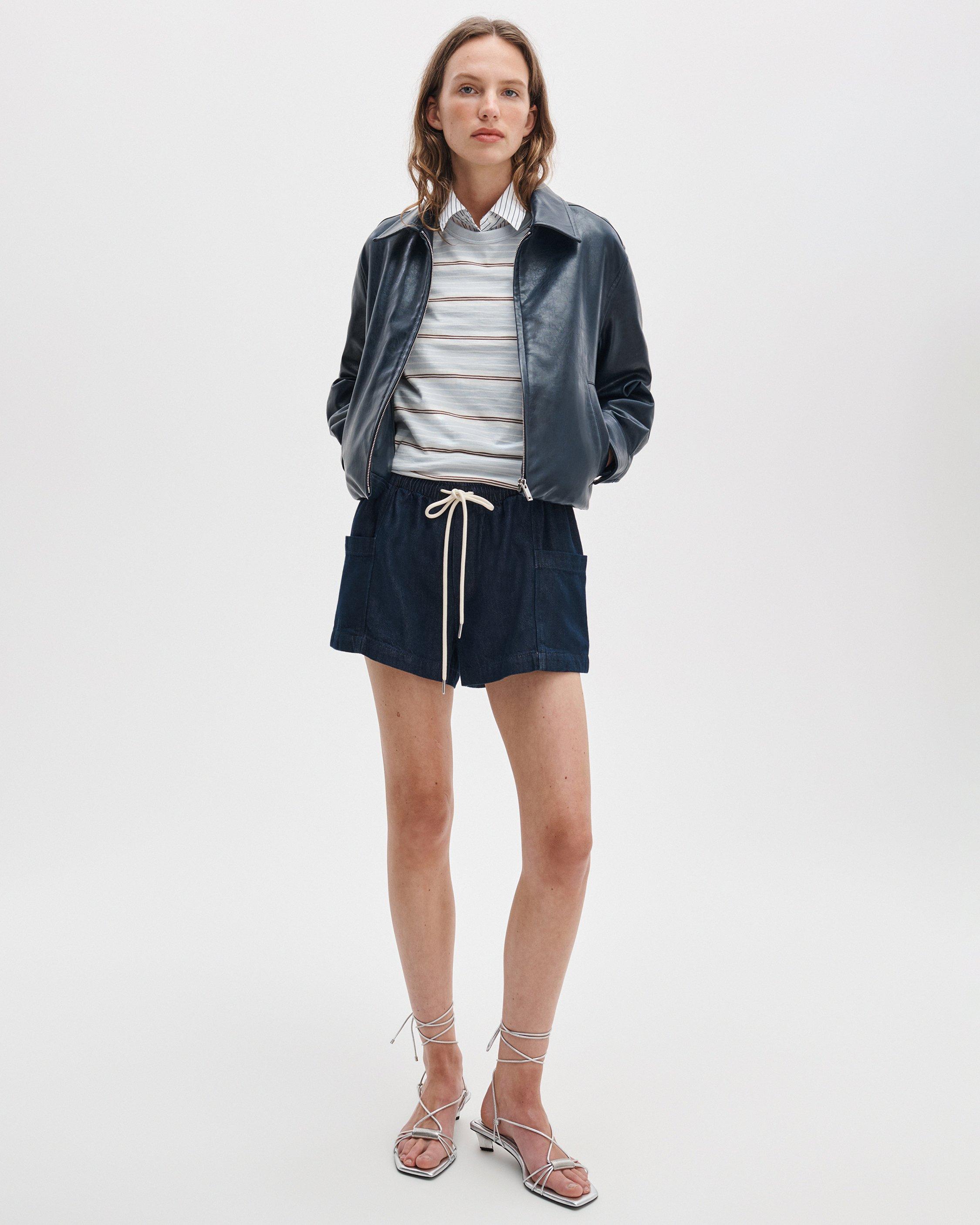 The Slub Striped Tee image number 3