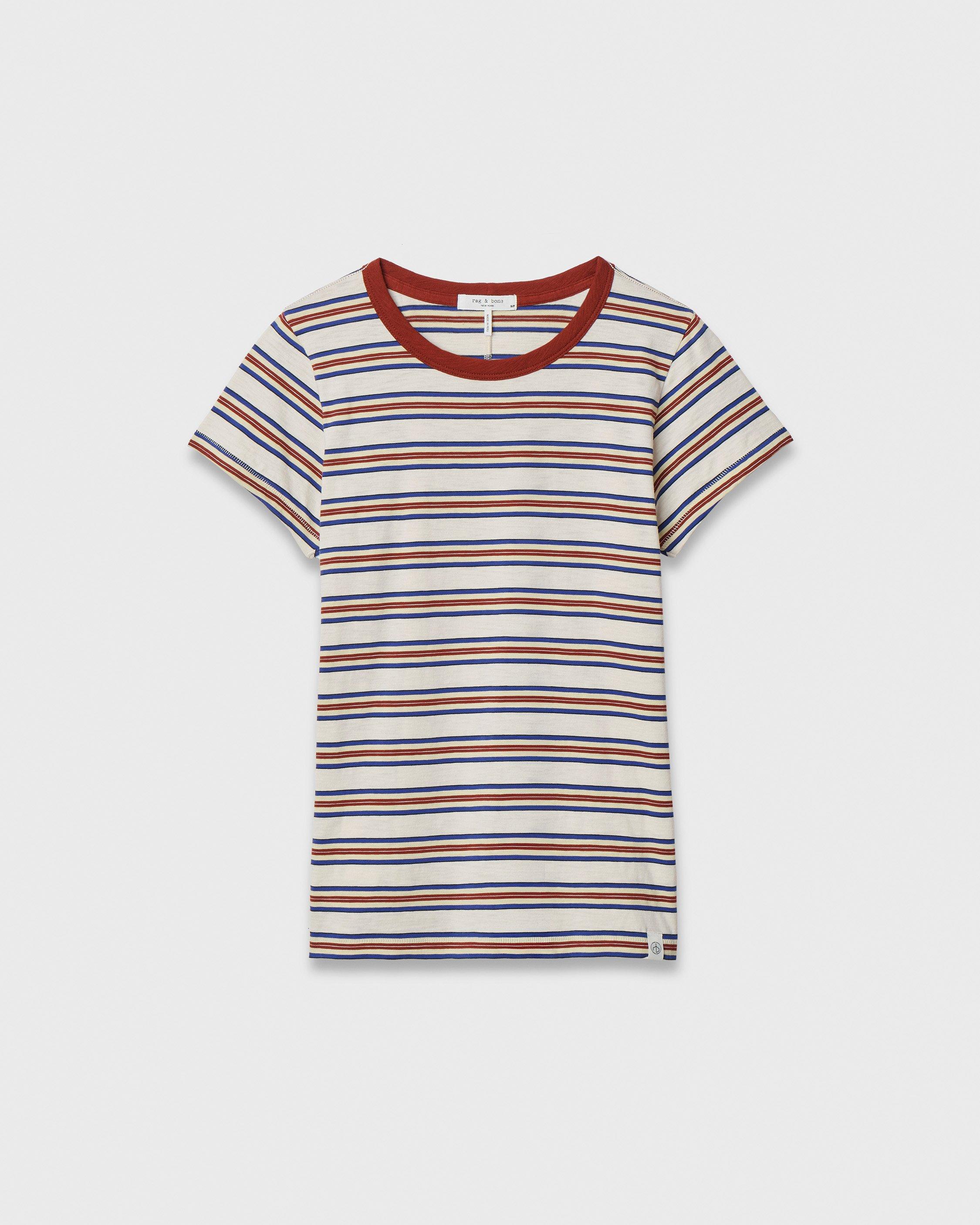 The Slub Striped Tee image number 2
