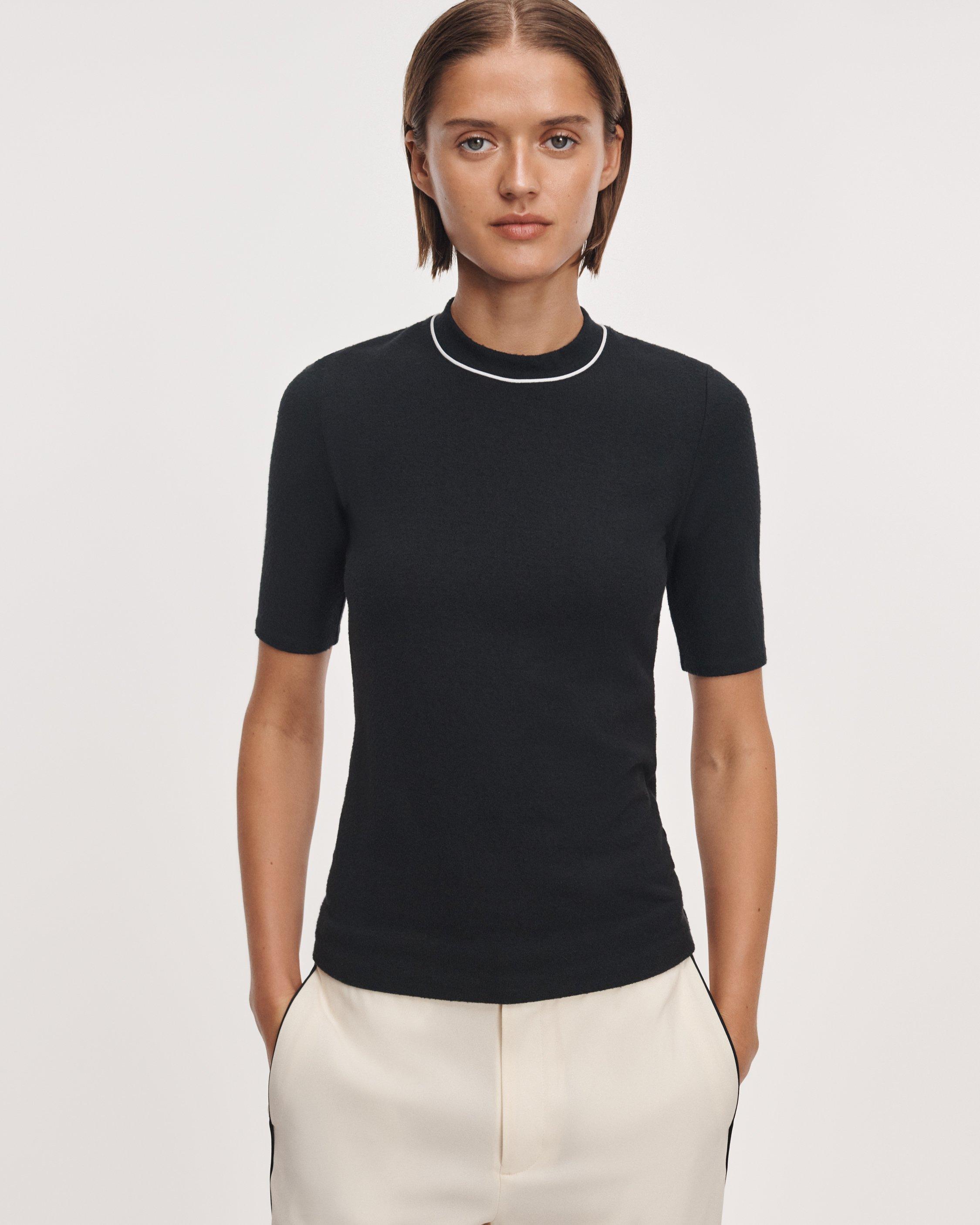 The Knit Brushed Tee image number 1