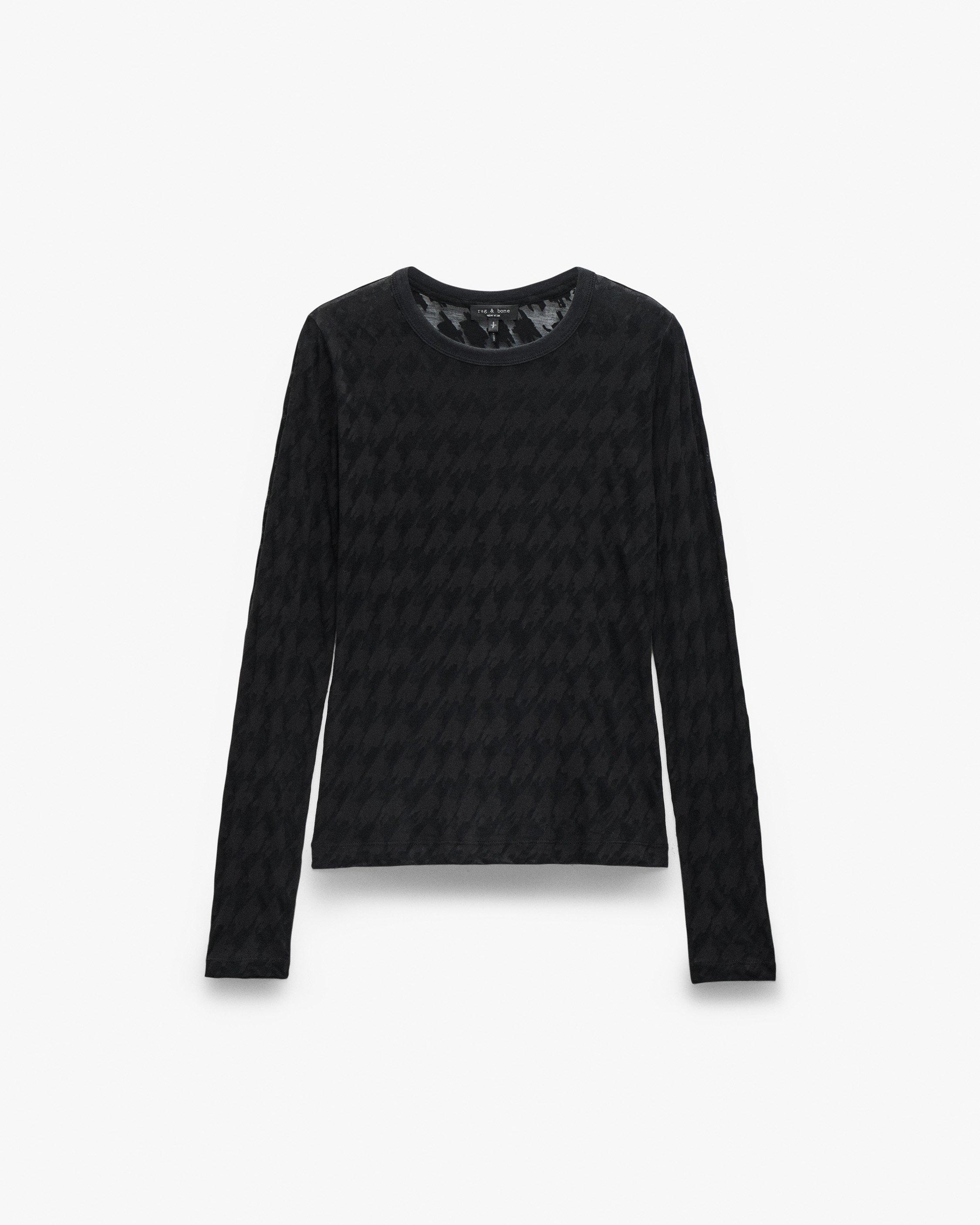 Valencia Houndstooth Tee - image 2