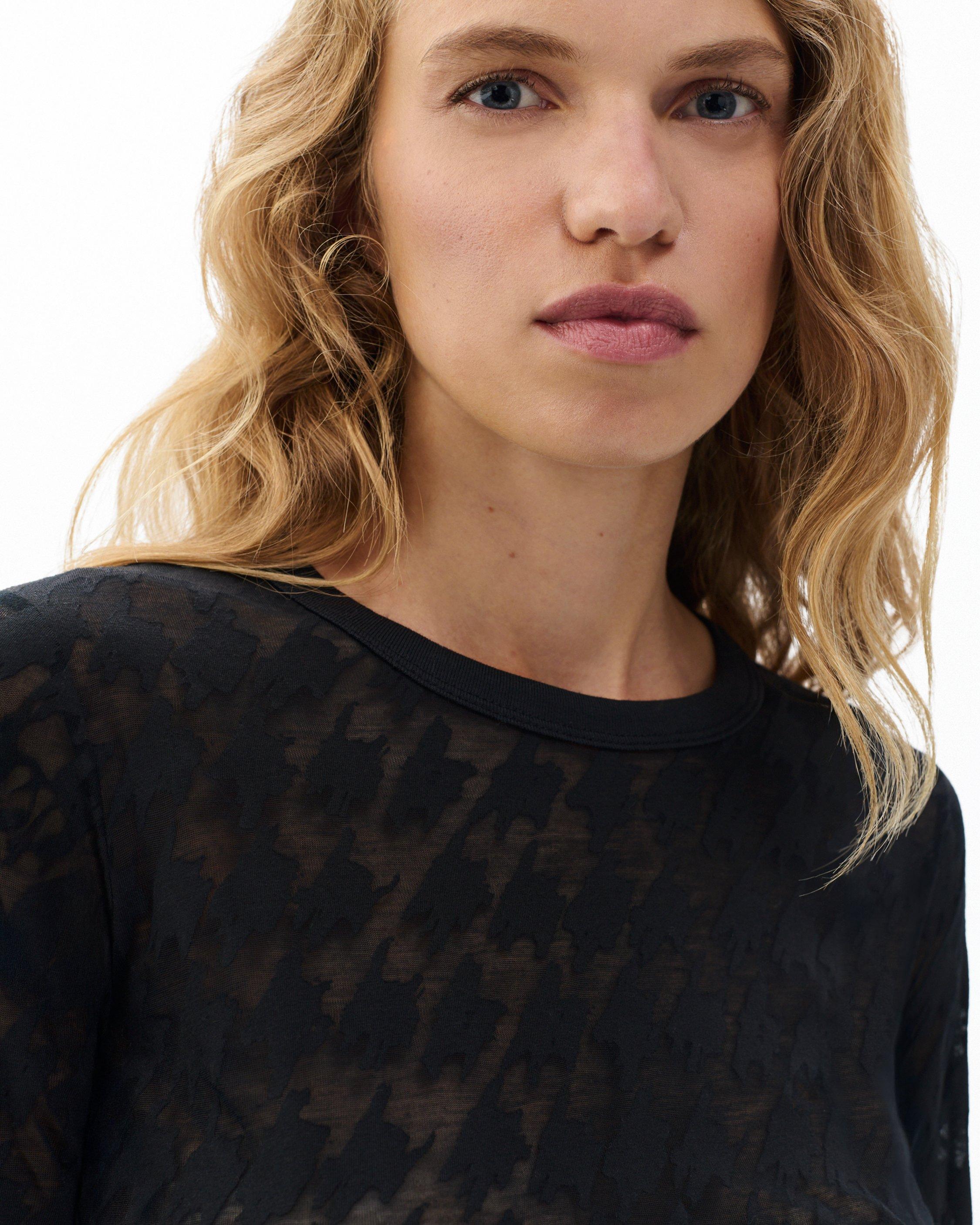 Valencia Houndstooth Tee - image 4