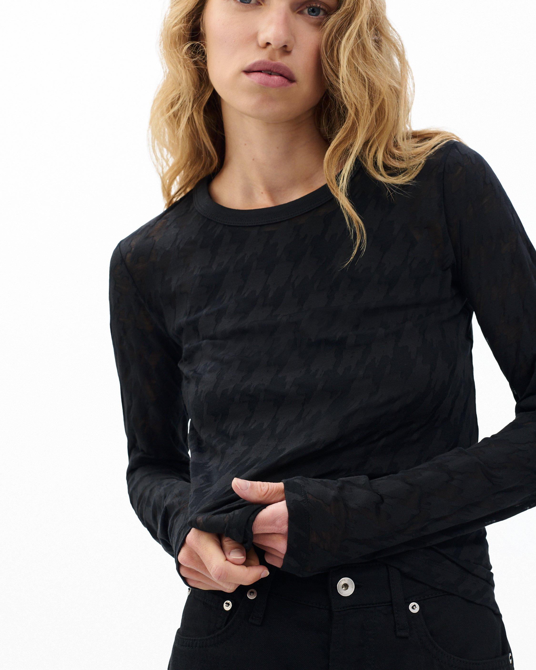 Valencia Houndstooth Tee - image 5