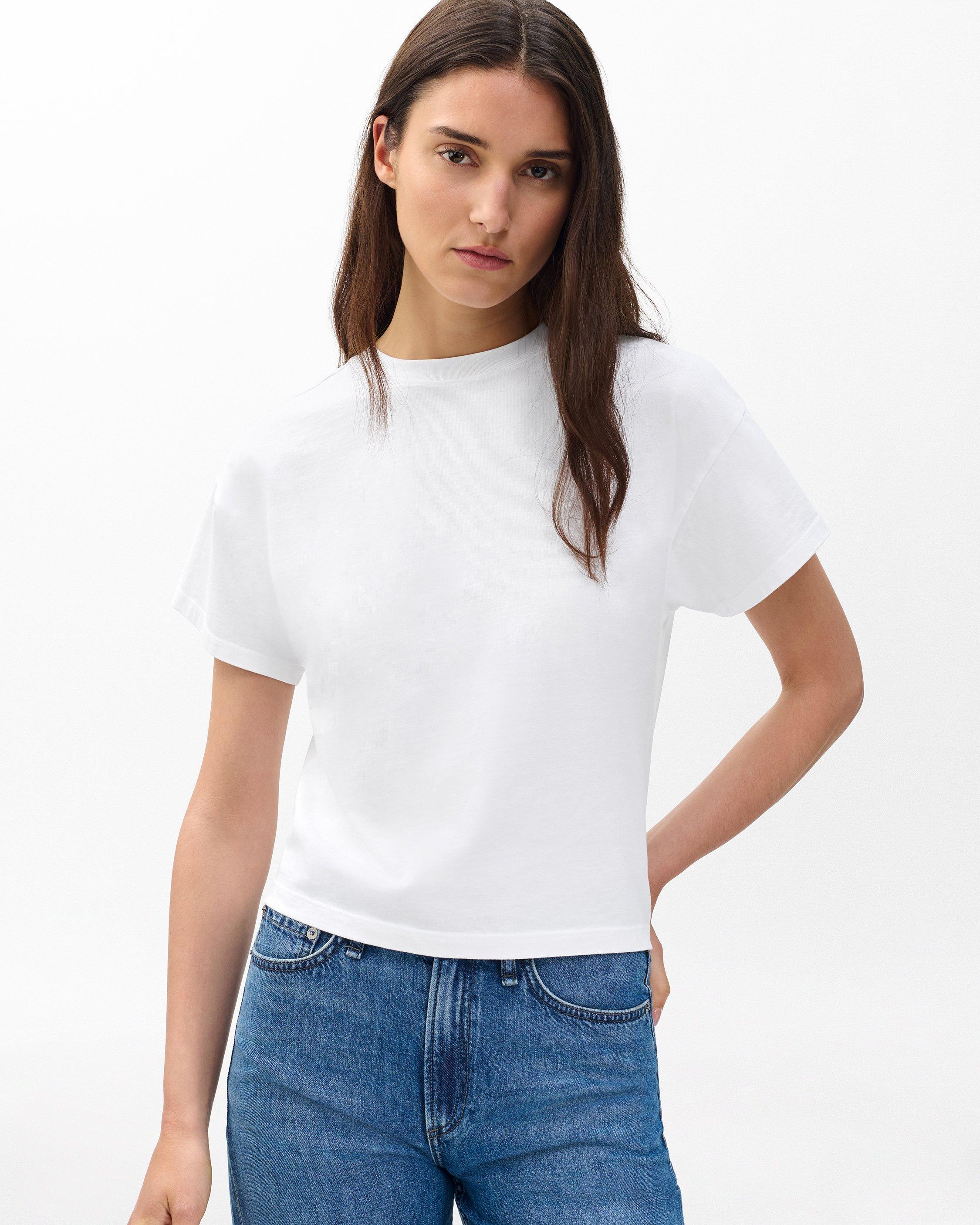 Kelly Boxy Cotton Tee - image 3