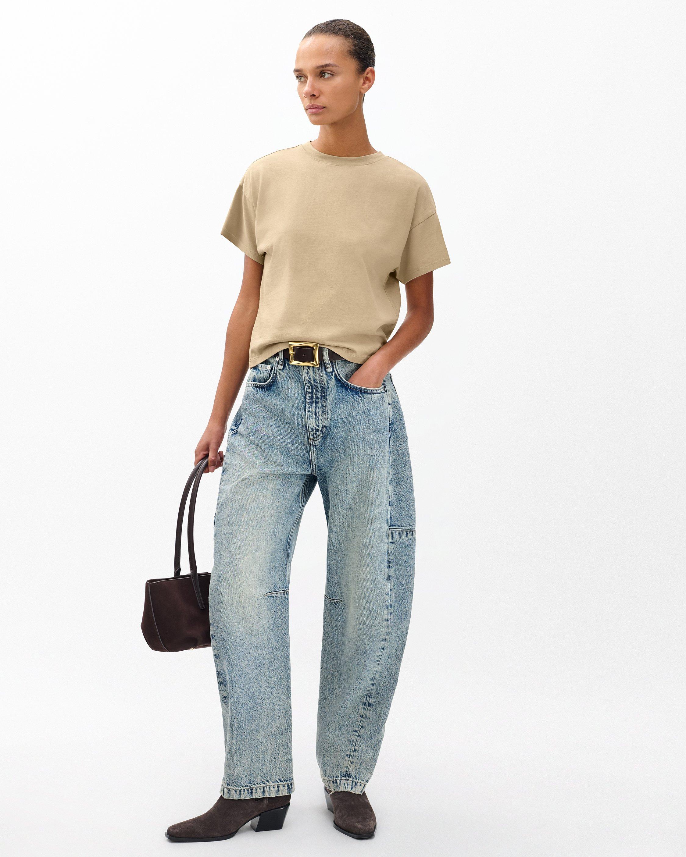 Kelly Boxy Cotton Tee image number 3