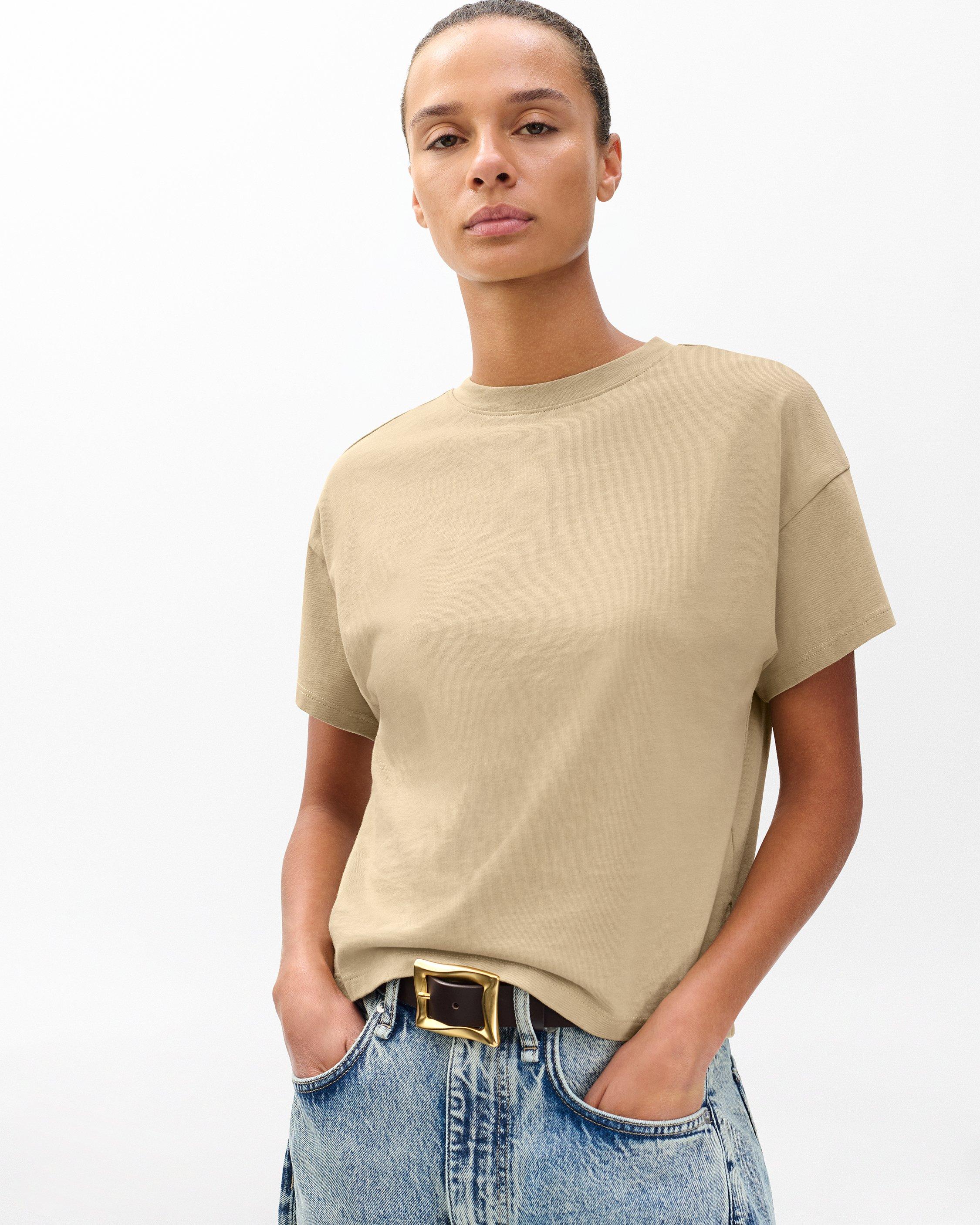 Kelly Boxy Cotton Tee image number 4