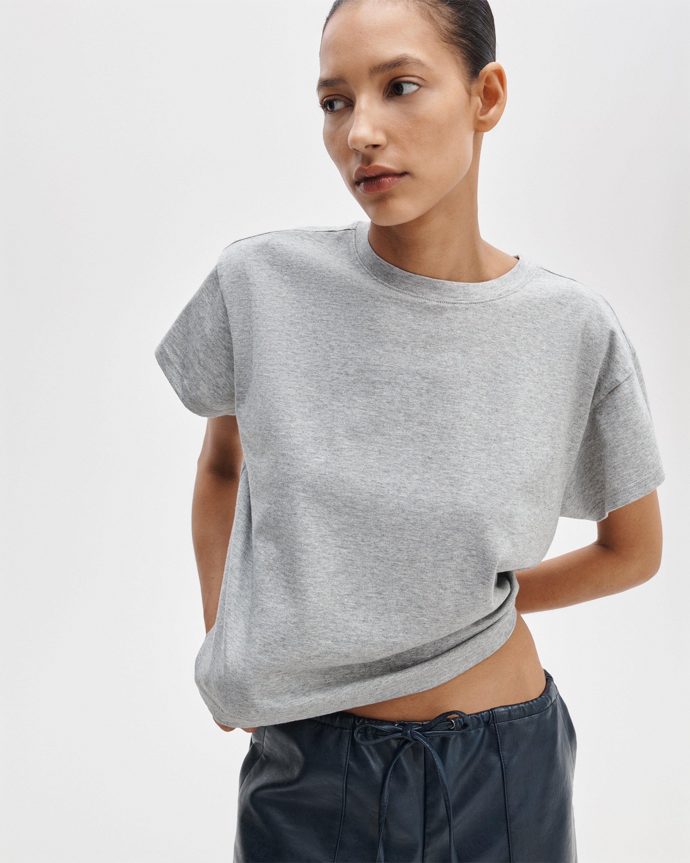 Kelly Boxy Cotton Tee image number 6