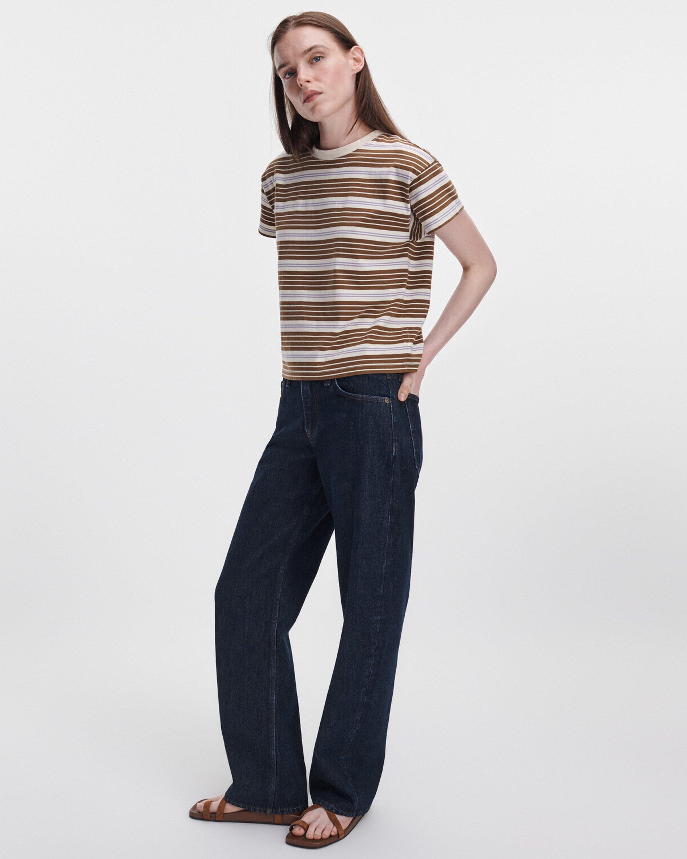 Kelly Boxy Striped Tee image number 3