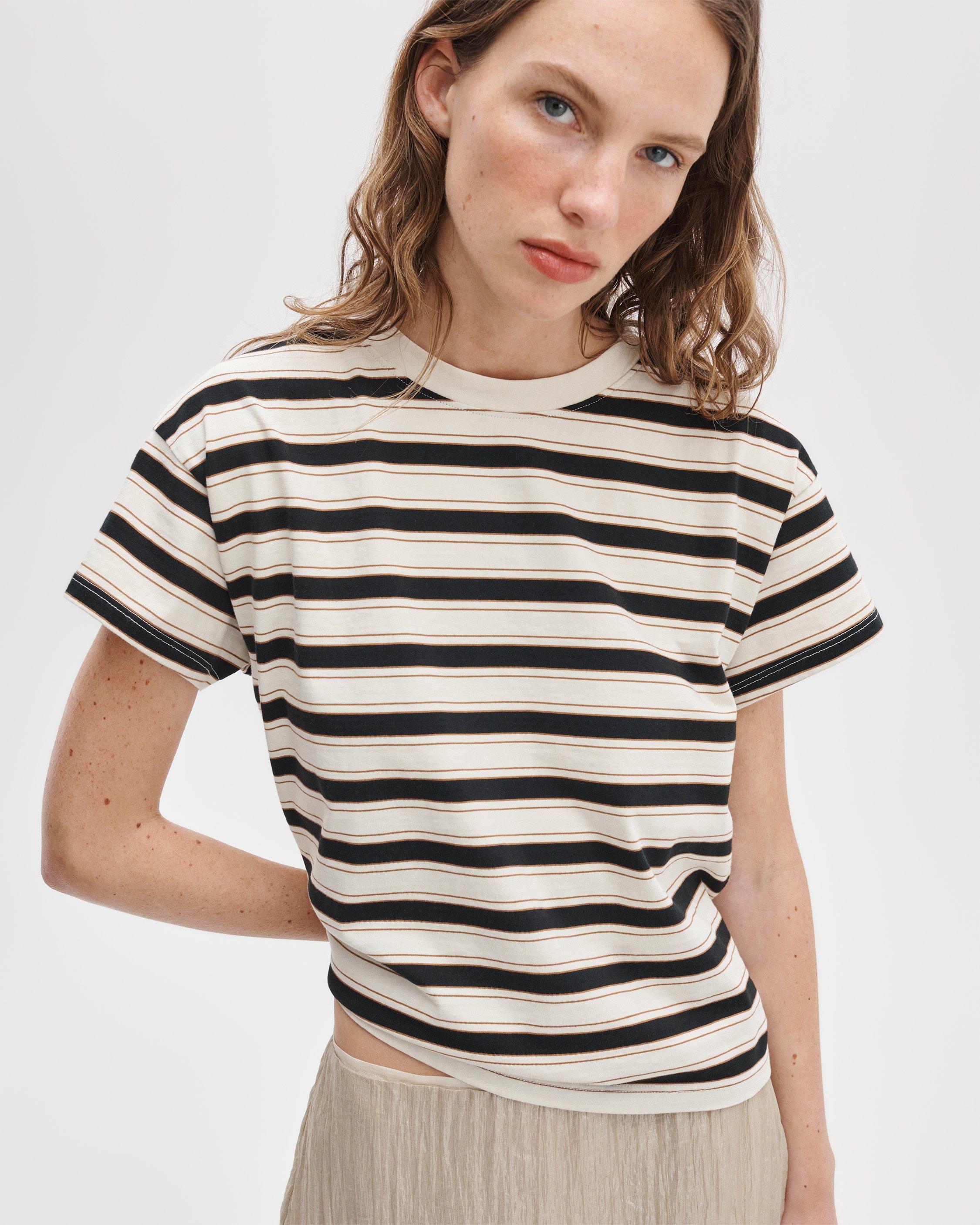 Kelly Boxy Striped Tee image number 4
