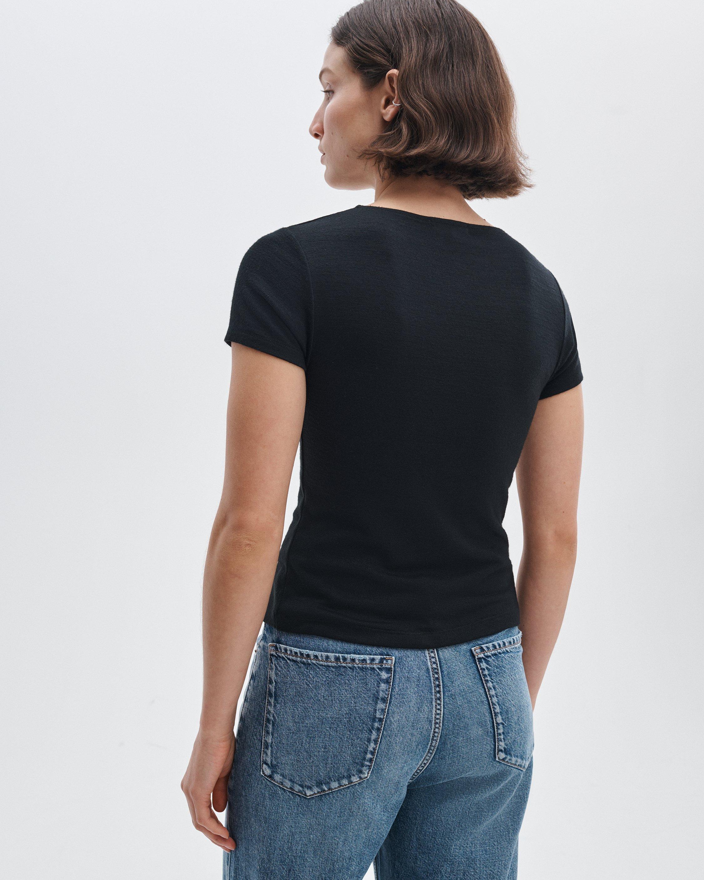 The Knit Button Tee - image 5