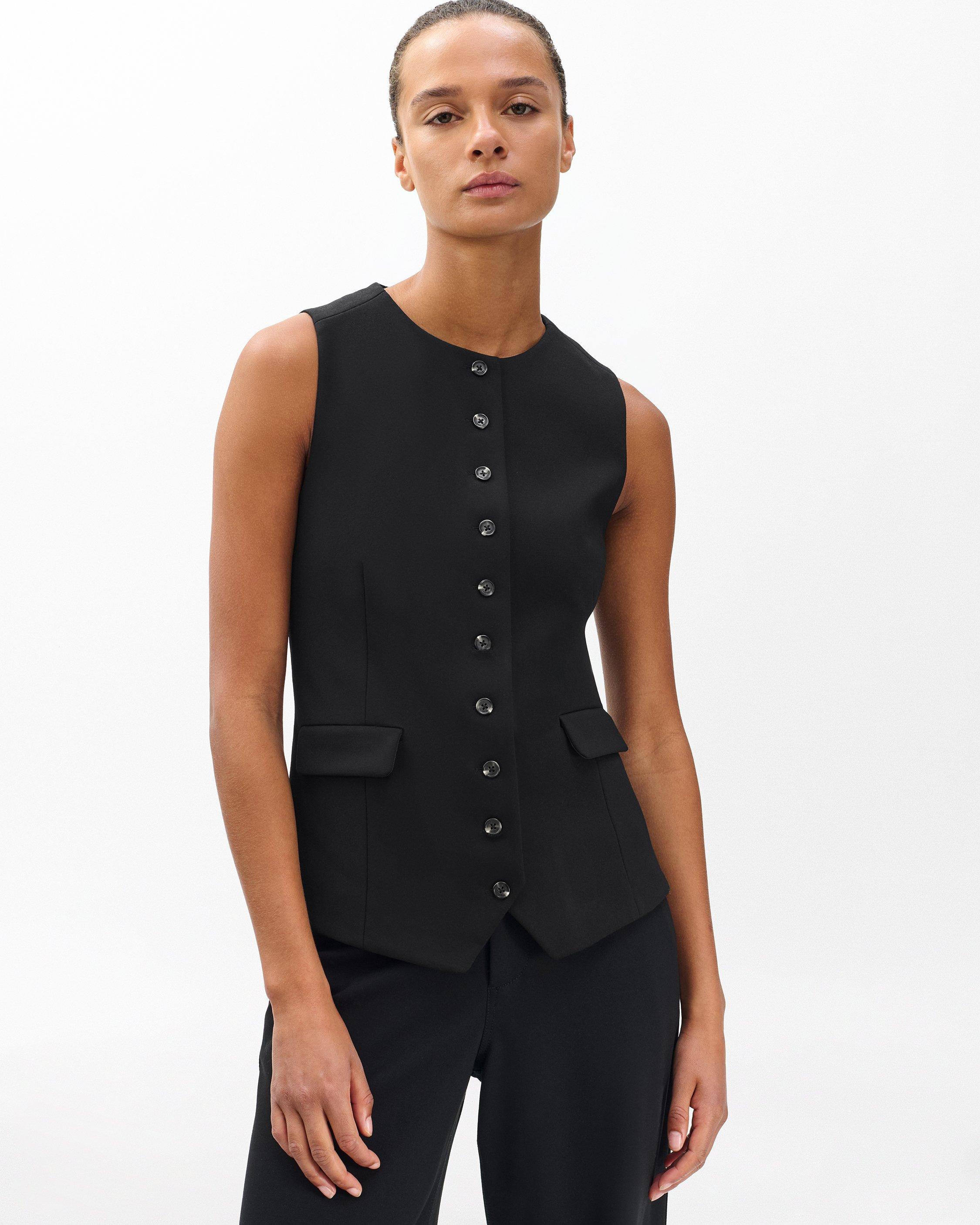 Irina Long Vest image number 1