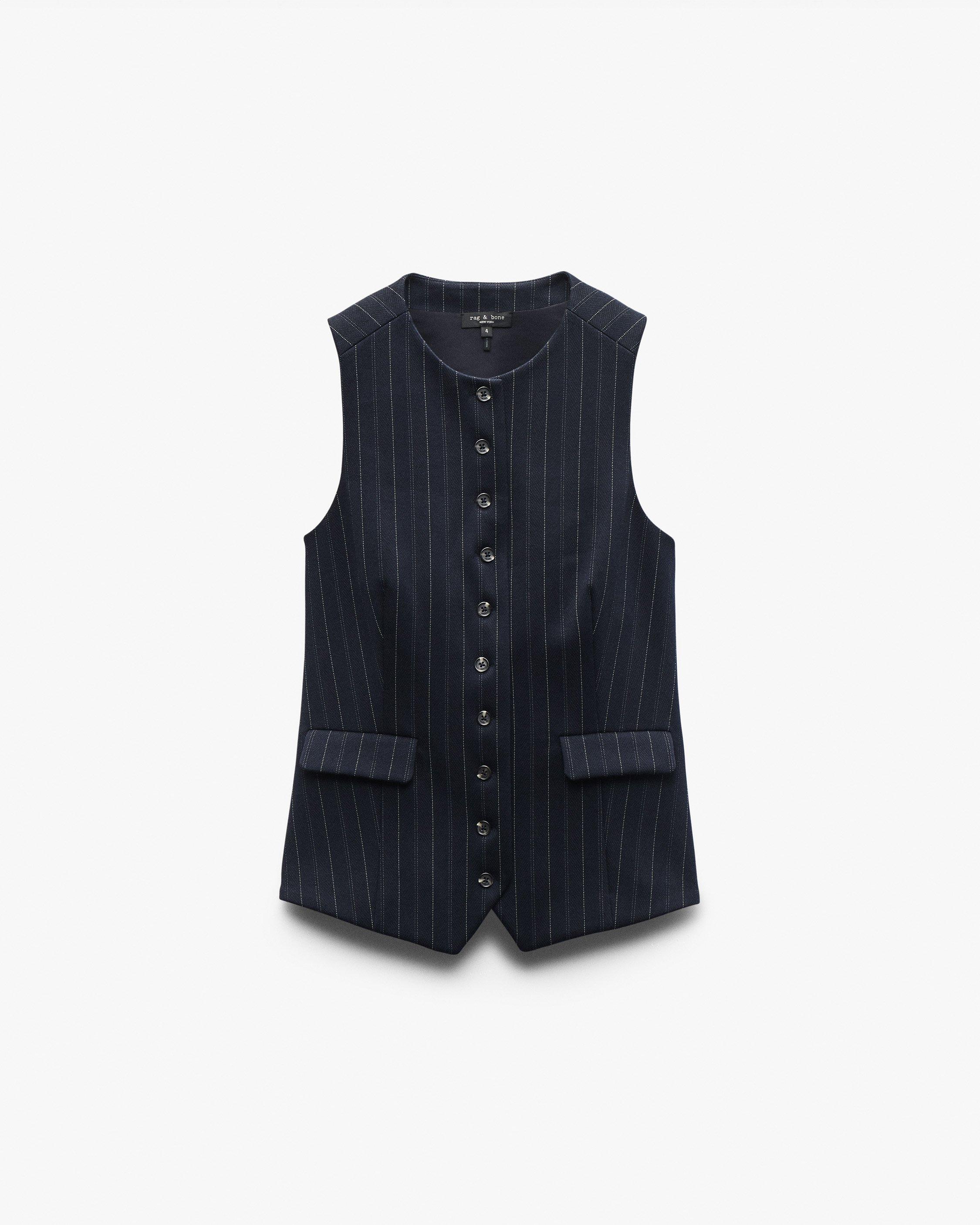 Irina Long Vest image number 2