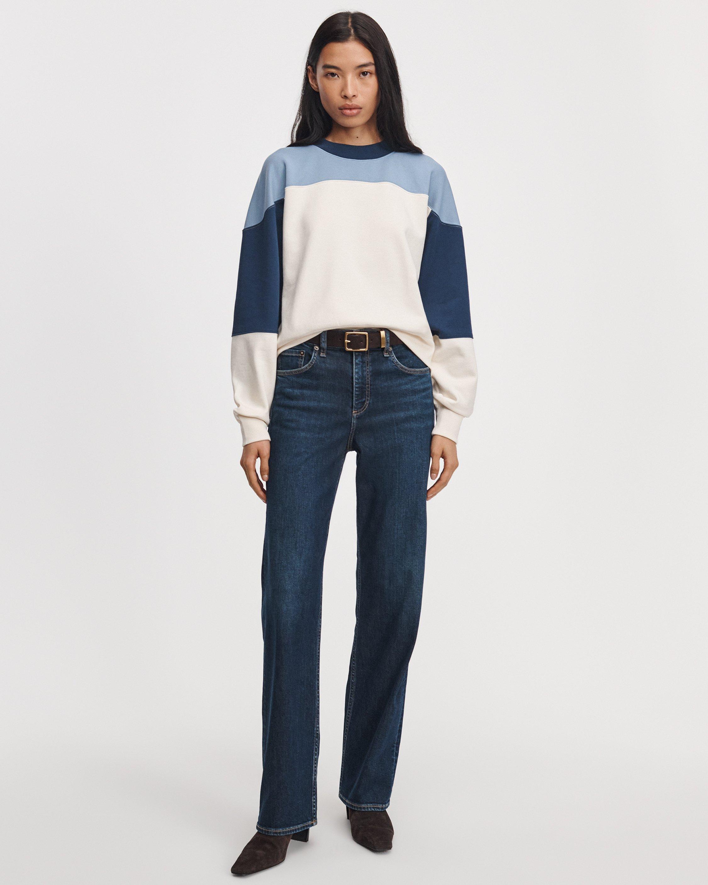 Everyday Terry Colorblock Sweatshirt image number 3