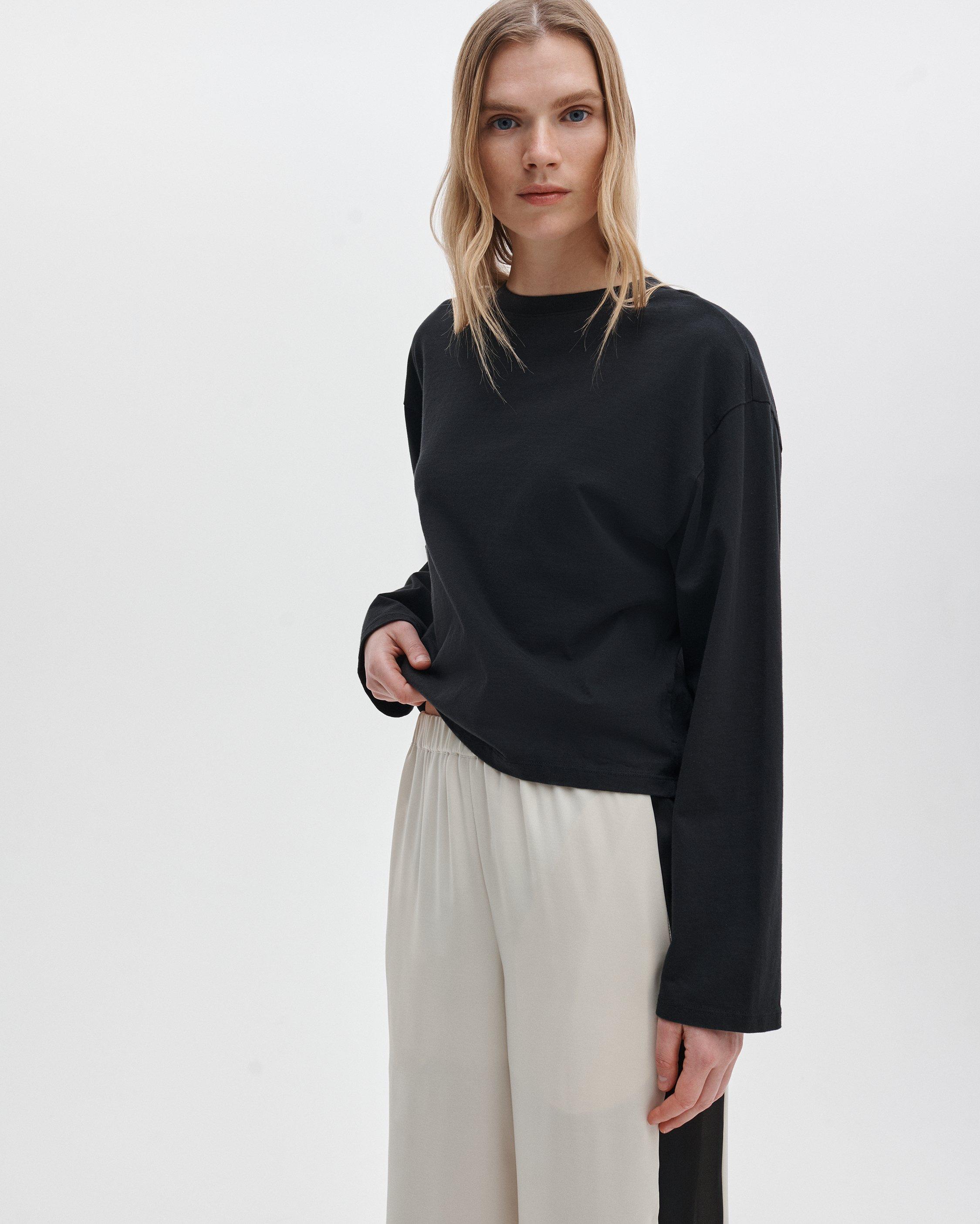 Kelly Boxy Long-Sleeve Tee