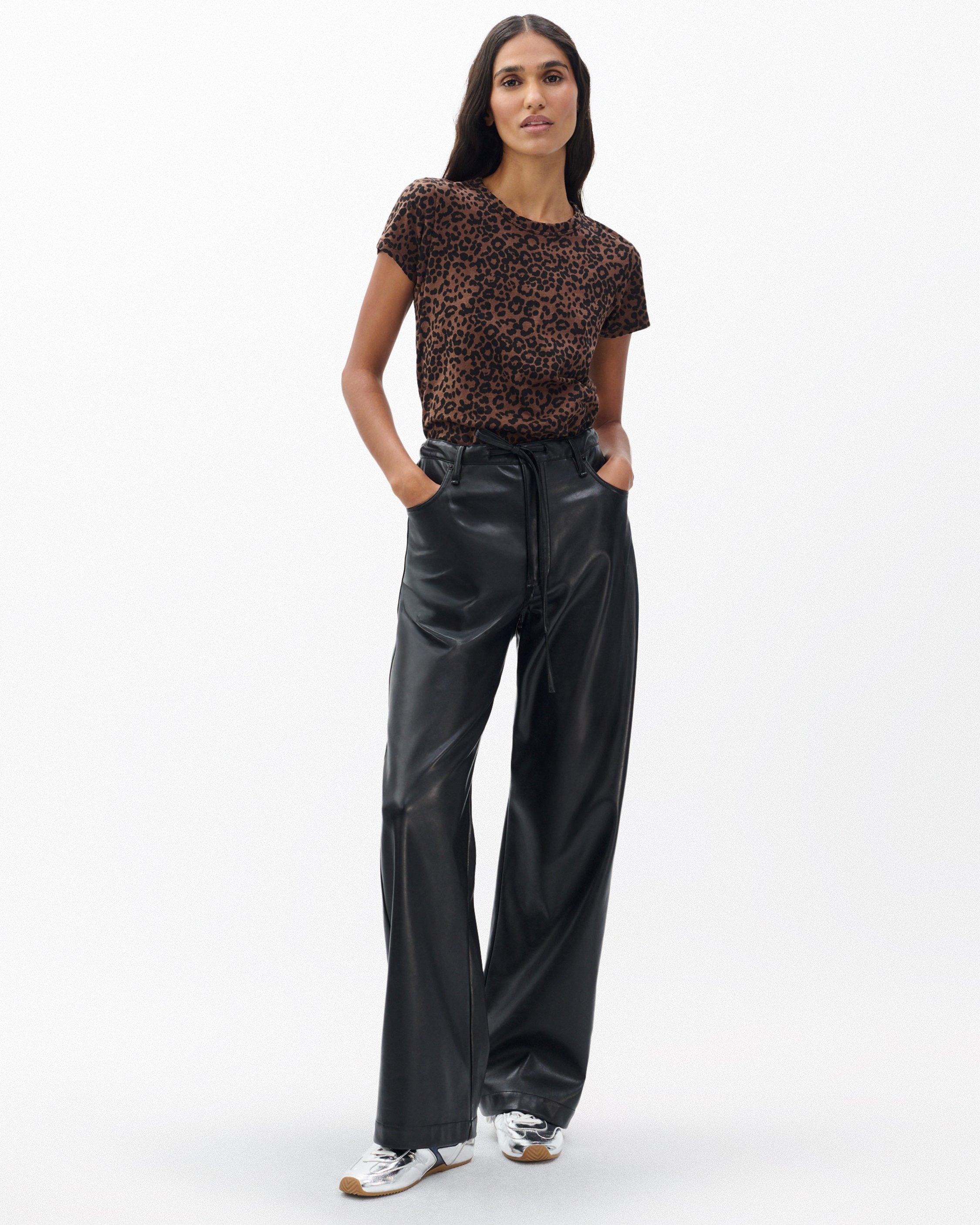Leopard-Print Cotton Tee - image 4