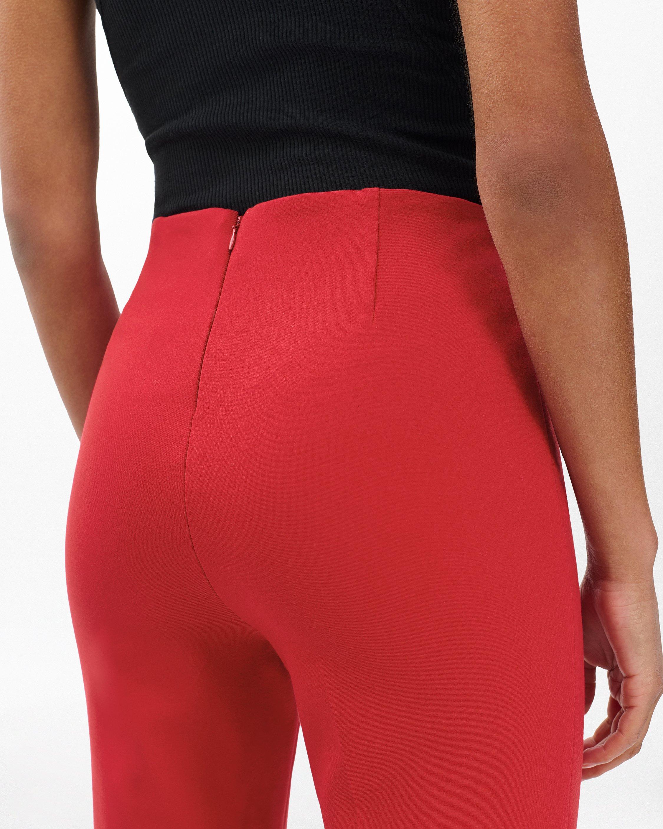 Irina Kick Flare Pants Dark Cherry rag bone