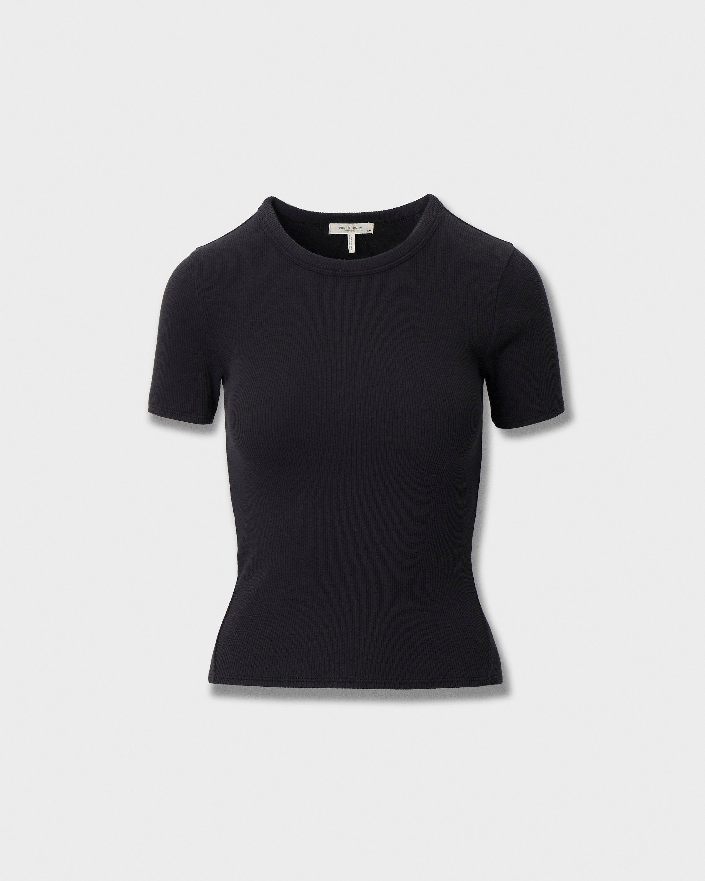 The Essential Ribbed Tee image number 2