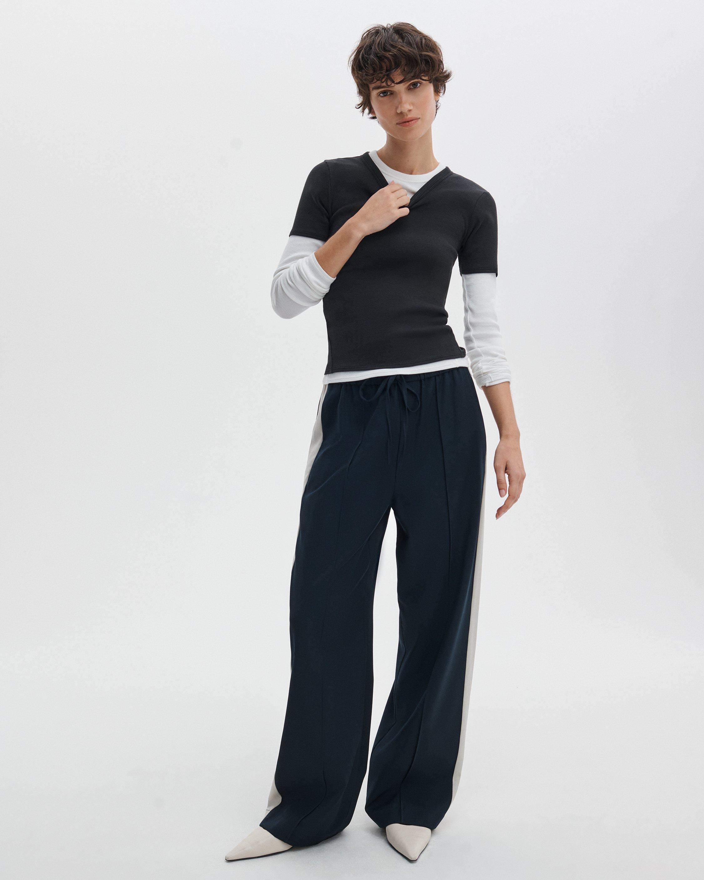 The Essential Ribbed Tee image number 3