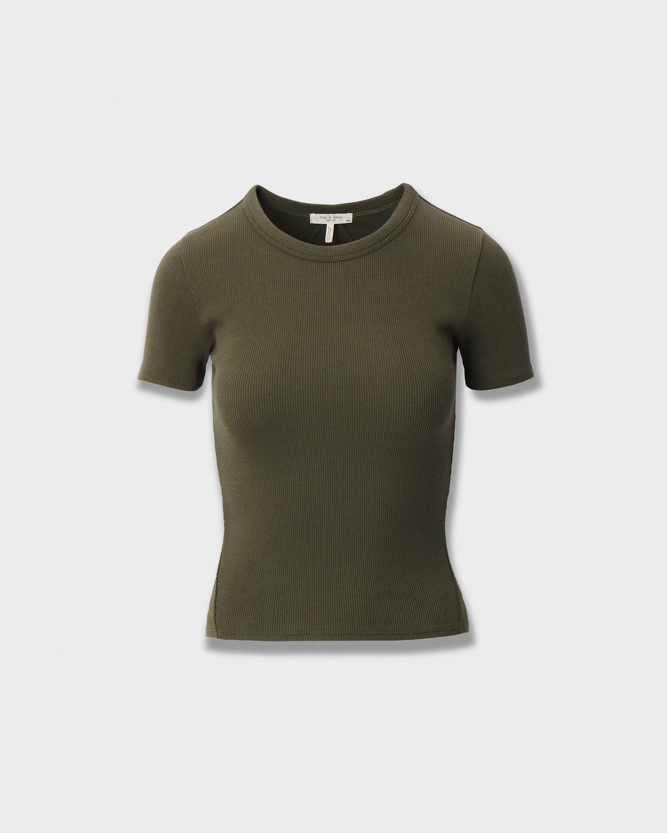 The Essential Ribbed Tee image number 2