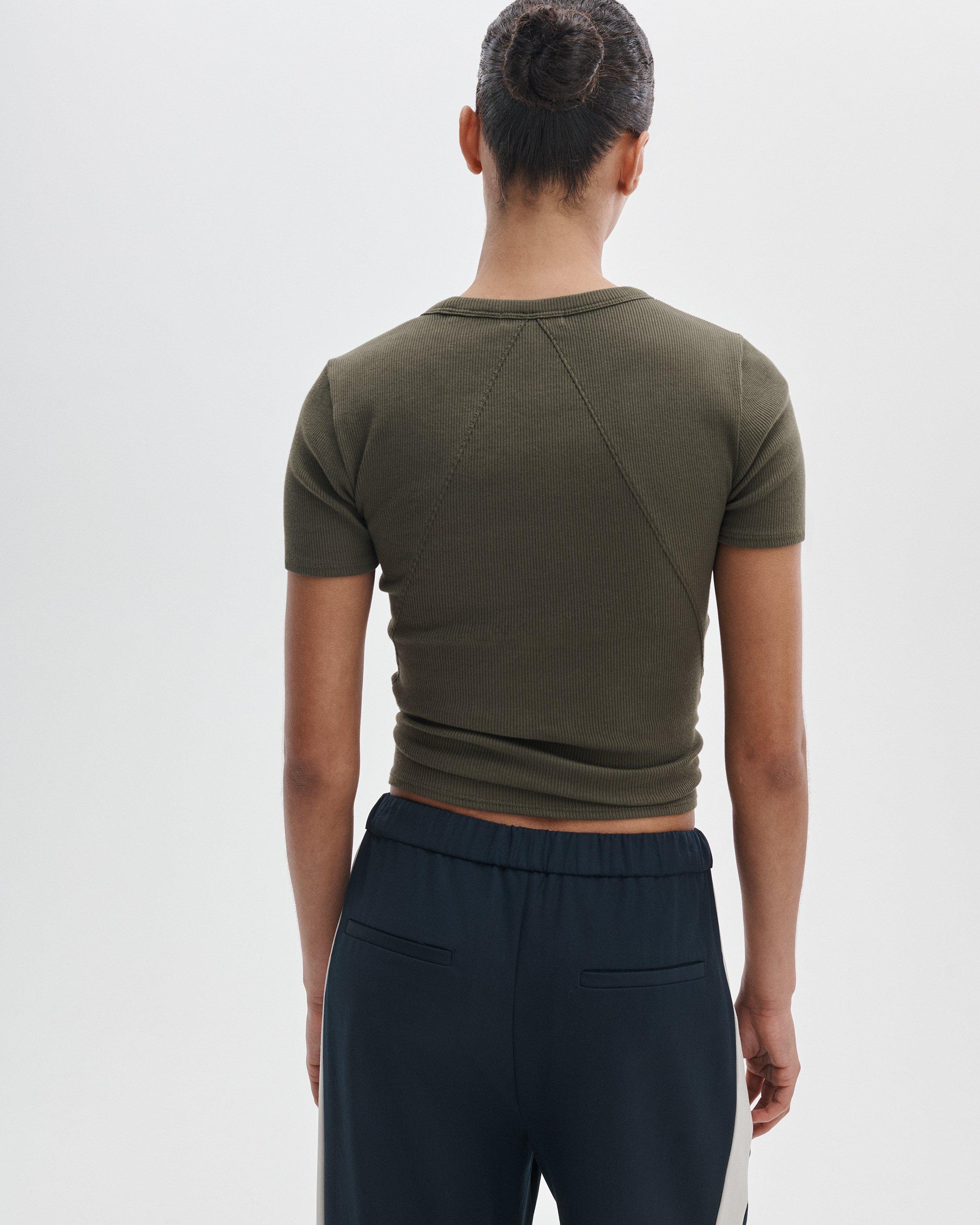 The Essential Ribbed Tee image number 5