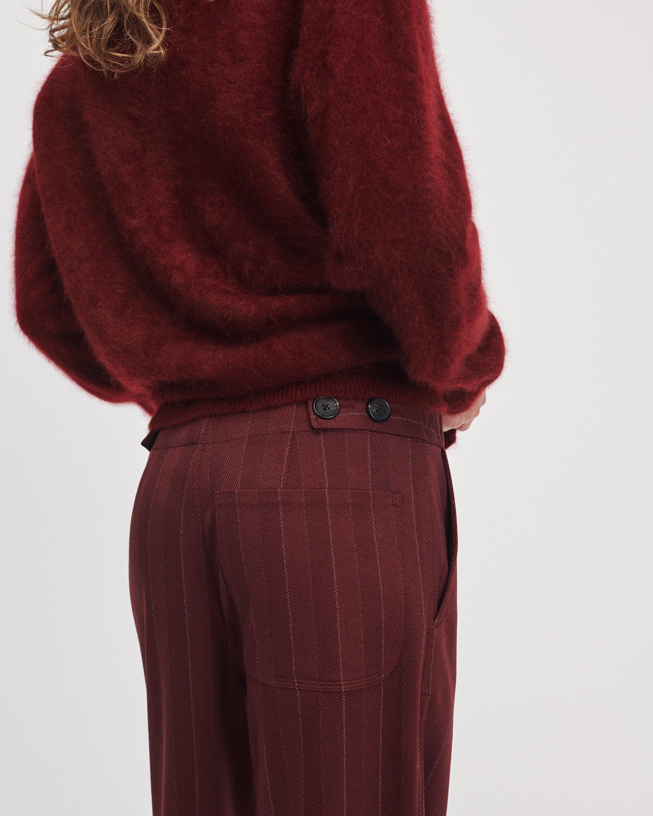 Irina Refine Knit Jacquard Pant image number 4