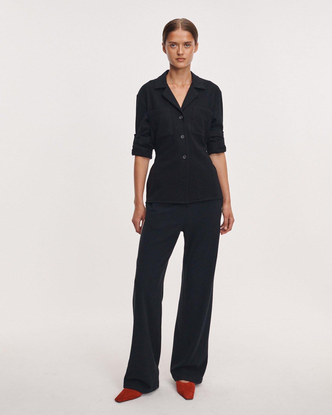 The Knit Brushed Pull-On Pant image number 1