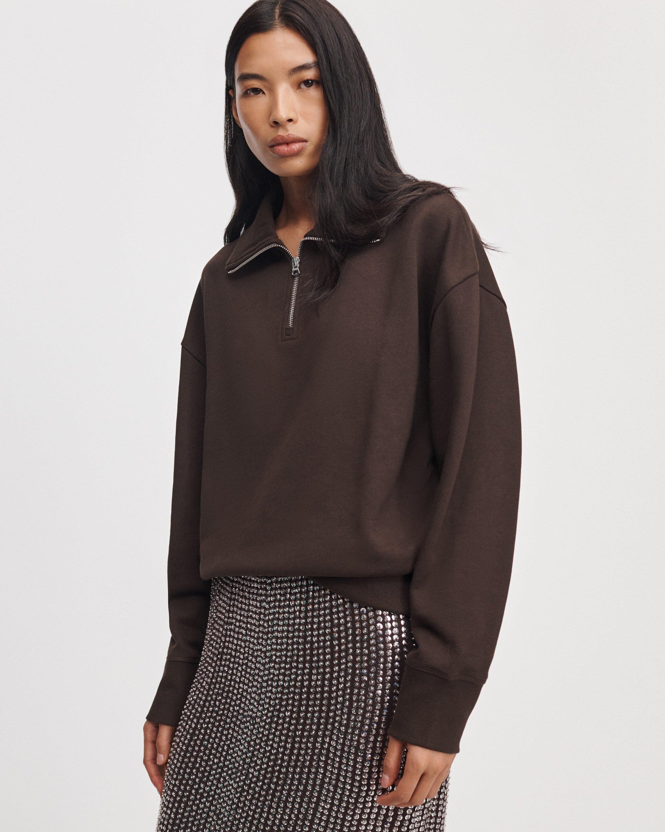 Everyday Terry Half-Zip image number 1