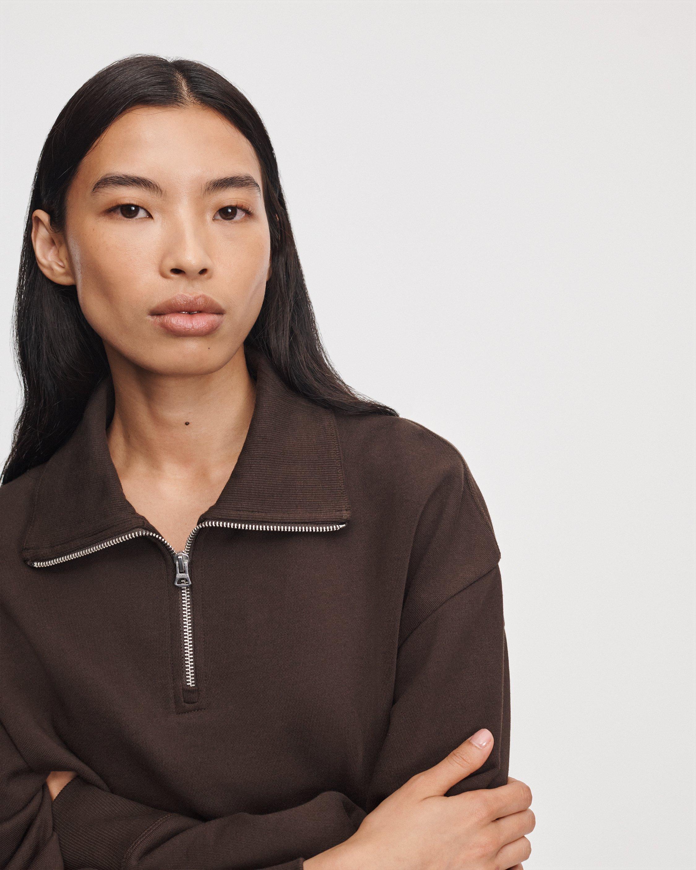 Everyday Terry Half-Zip image number 4
