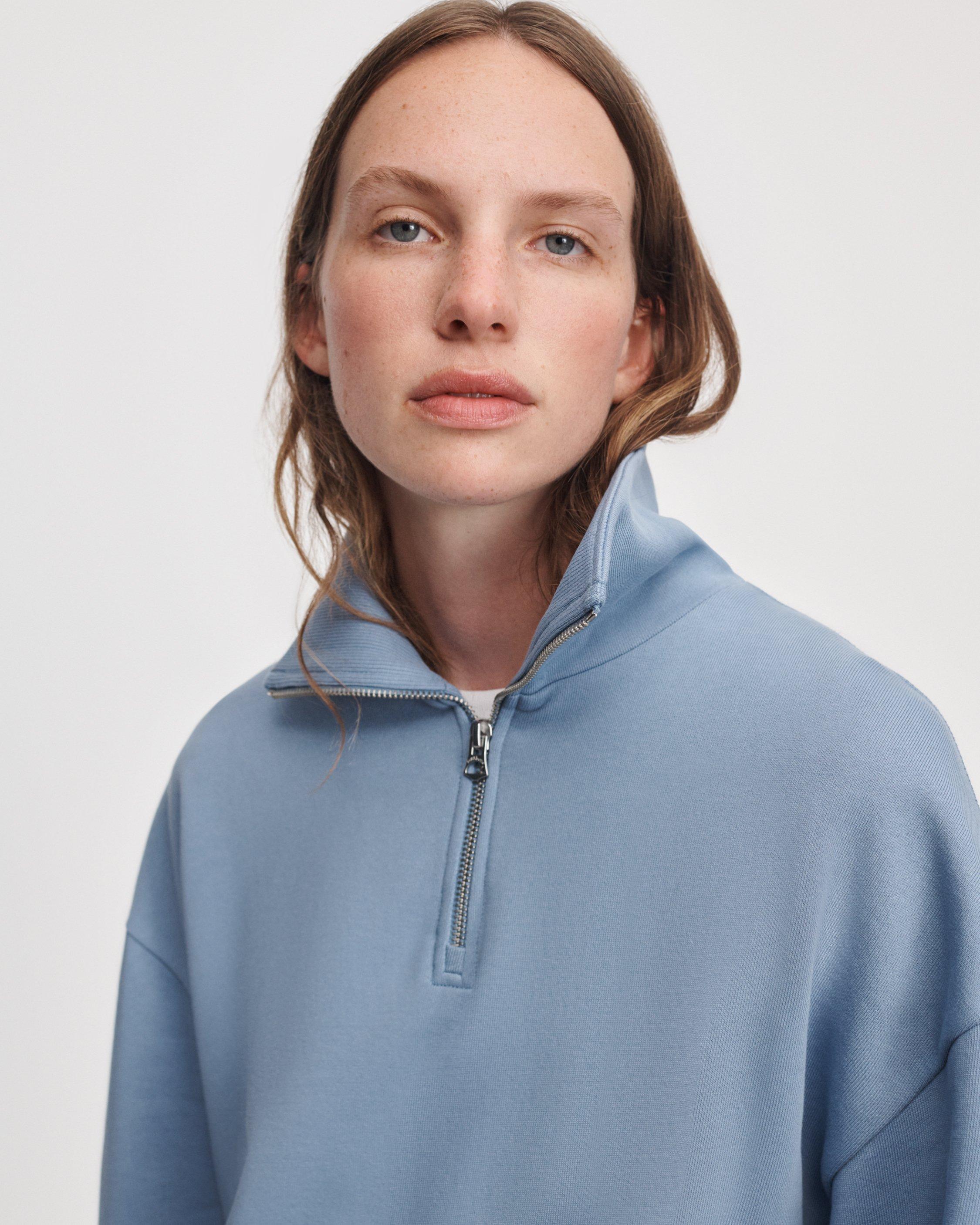Everyday Terry Half-Zip image number 4
